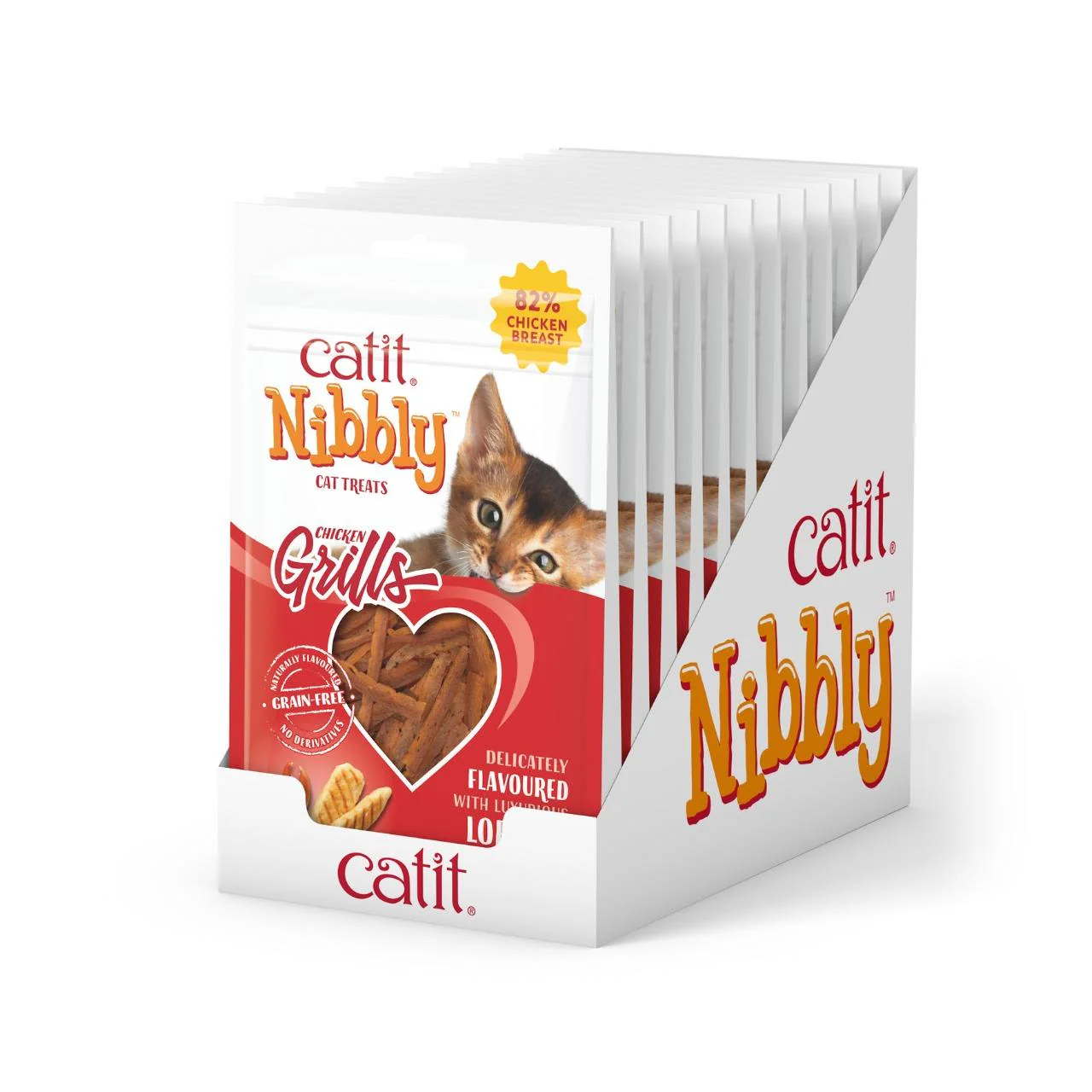Catit Nibbly Grills Chicken & Lobster Cat Treat - Image 3
