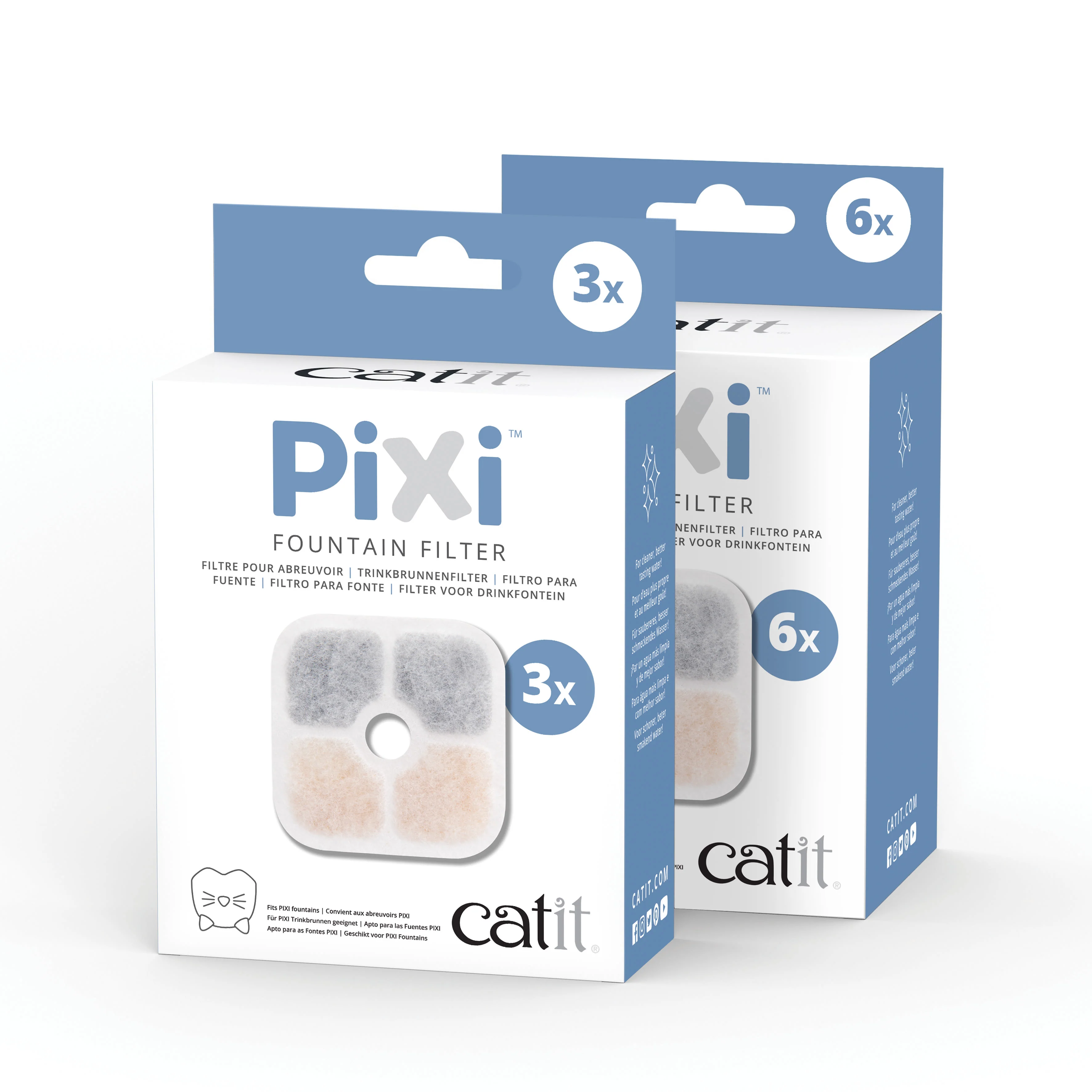 Catit Pixi Cat Drinking Fountain Cartridge Filter - Image 2