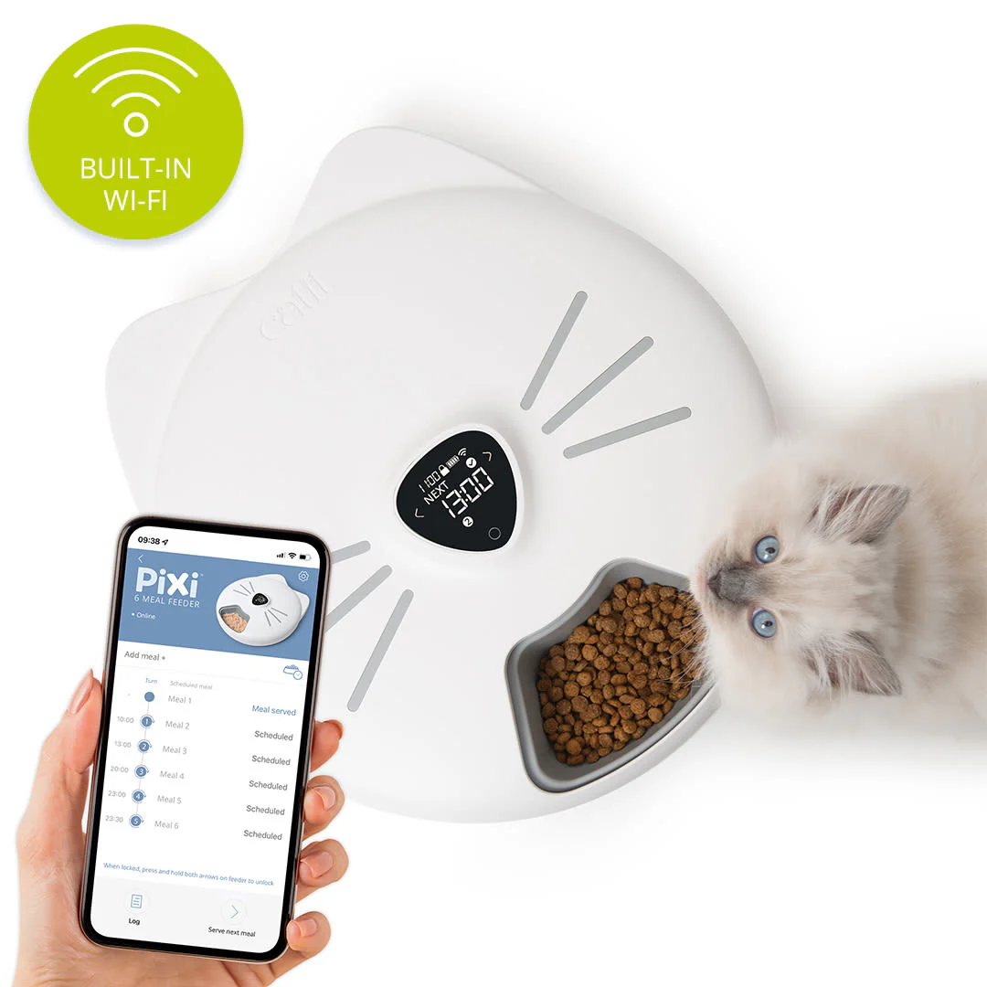 Catit Pixi Cat Smart 6 Meal Feeder - Image 8