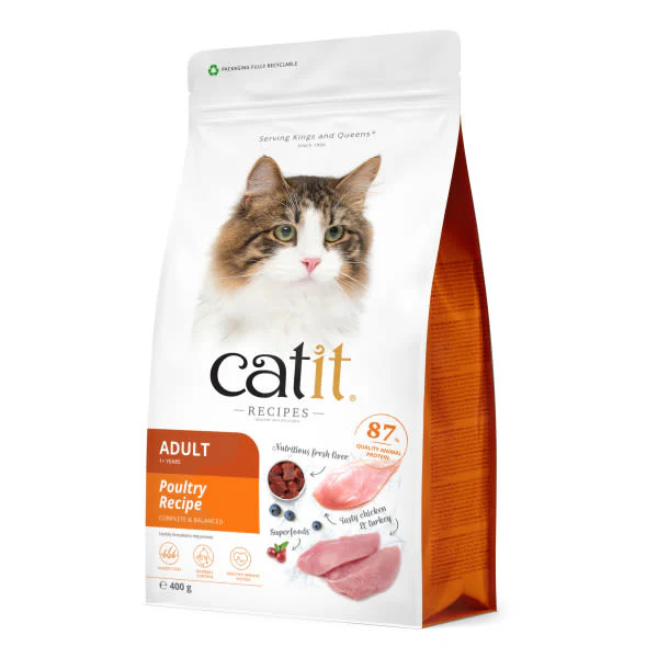 Catit Recipes Dry Adult Cat Food Poultry - Image 4
