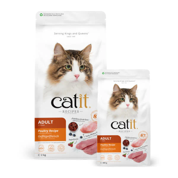 Catit Recipes Dry Adult Cat Food Poultry - Image 5