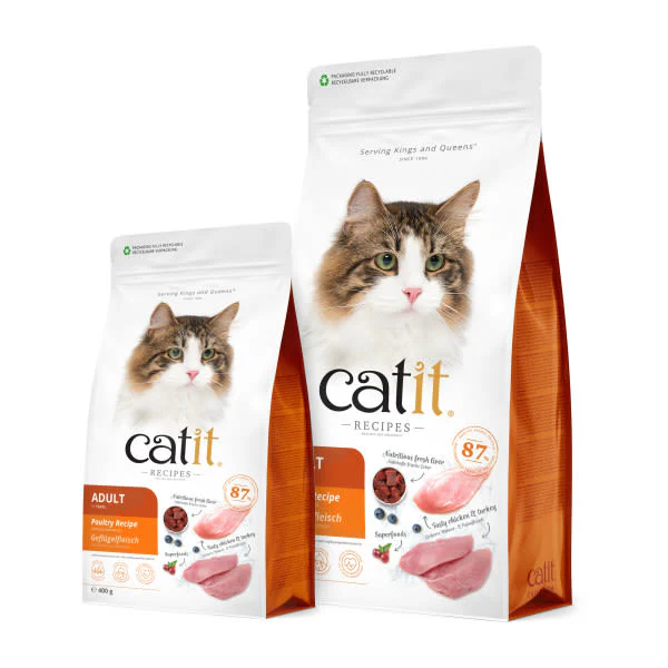 Catit Recipes Dry Adult Cat Food Poultry - Image 6