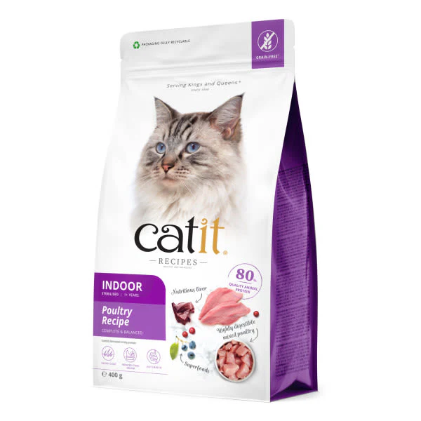 Catit Recipes Dry Adult Indoor Cat Food - Image 4