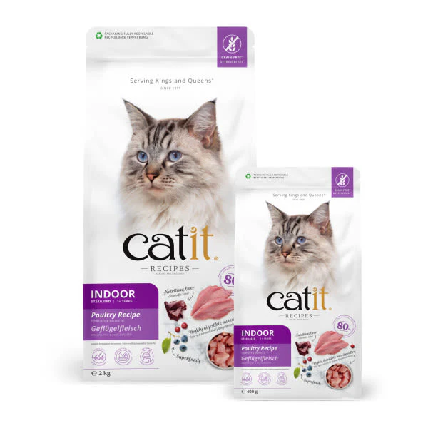 Catit Recipes Dry Adult Indoor Cat Food - Image 5