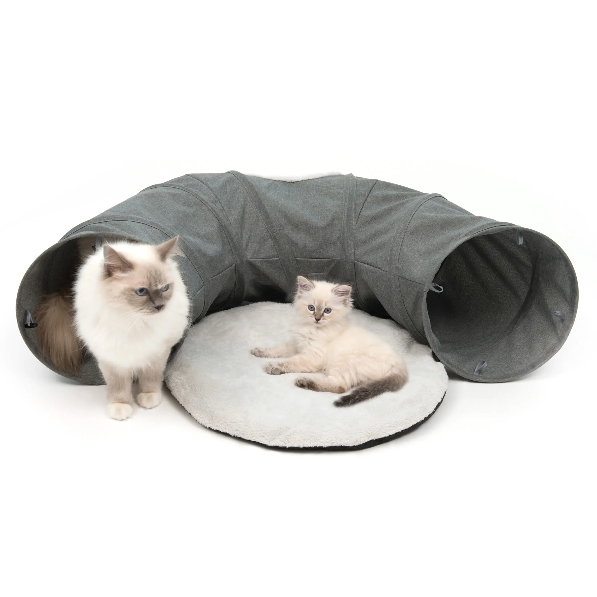 Catit Vesper Tunnel with Sleeping Cushion Cat Toy - Image 2