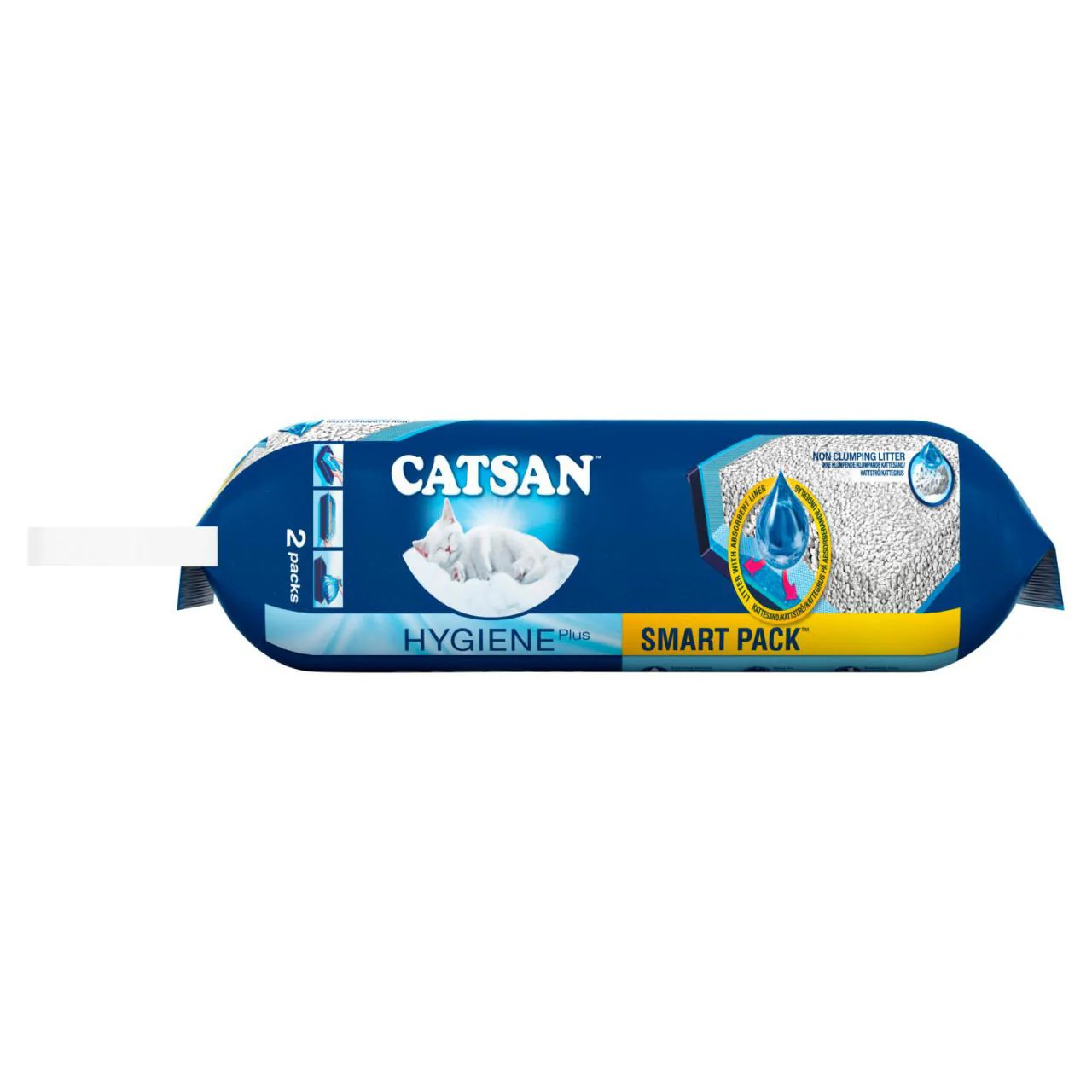 Catsan Hygiene Smart Pack 2x Inlays Cat Litter Dust-Free Litter Tray Liner - Image 3