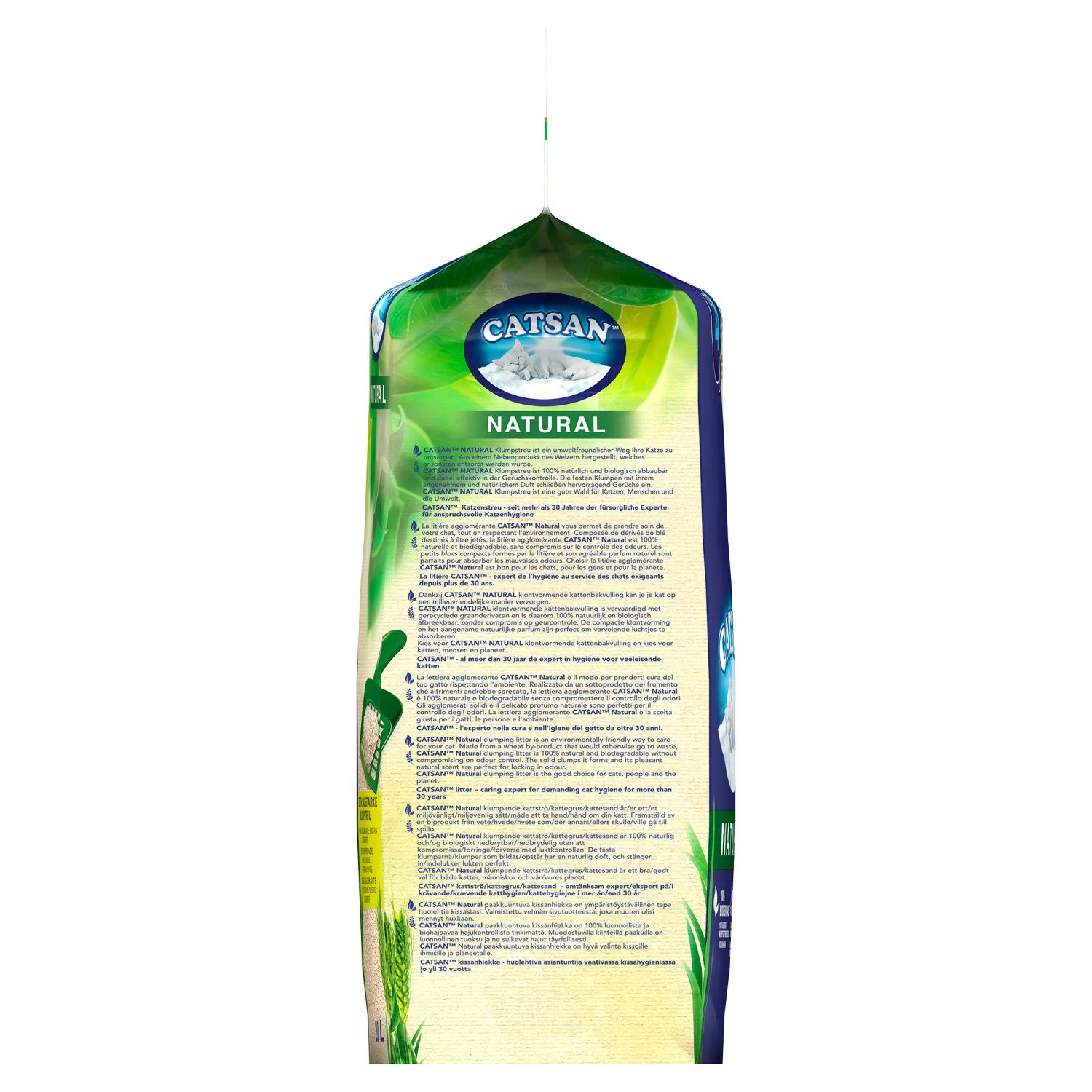 Catsan Natural 100% Biodegradable Clumping Odour Control Cat Litter - Image 7