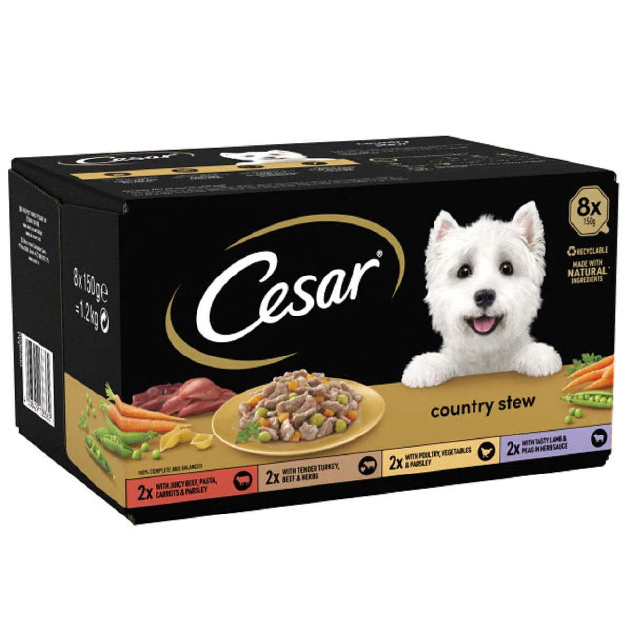 CESAR Country Stew Adult Wet Dog Food Trays Special Selection - Image 2