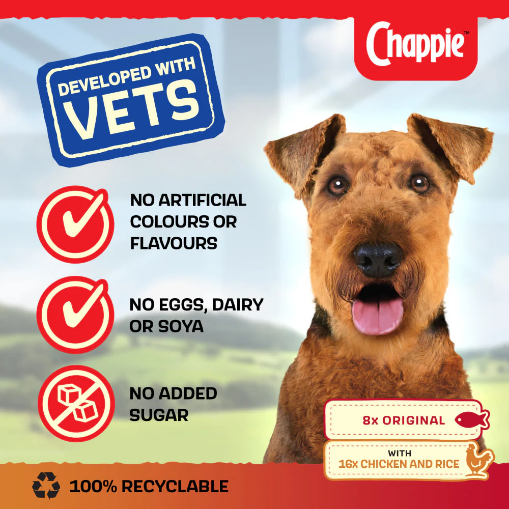 Chappie Adult Wet Dog Food - Favourites in Tins - Image 7