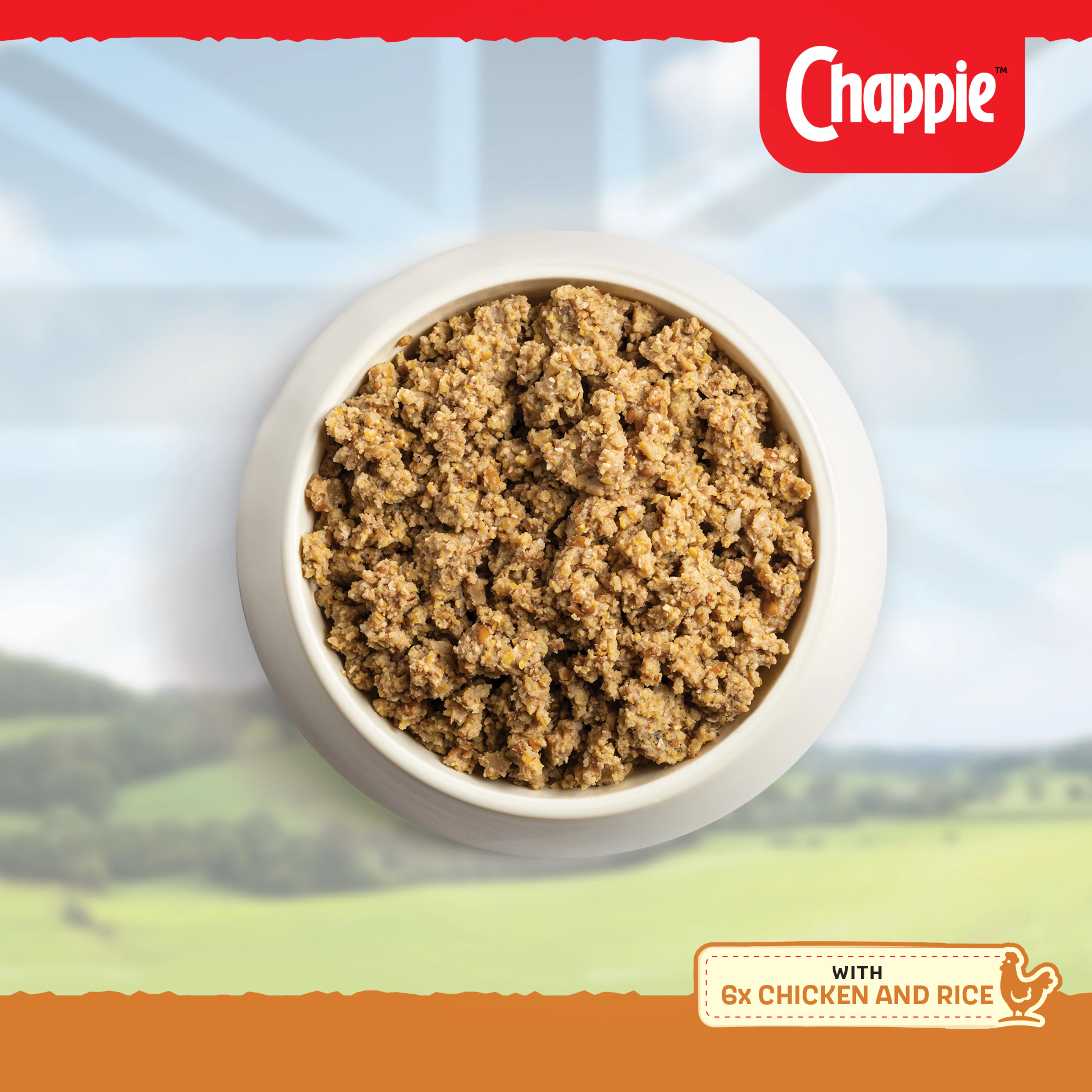 Chappie Adult Wet Dog Food Tins Chicken & Rice in Loaf - Image 7