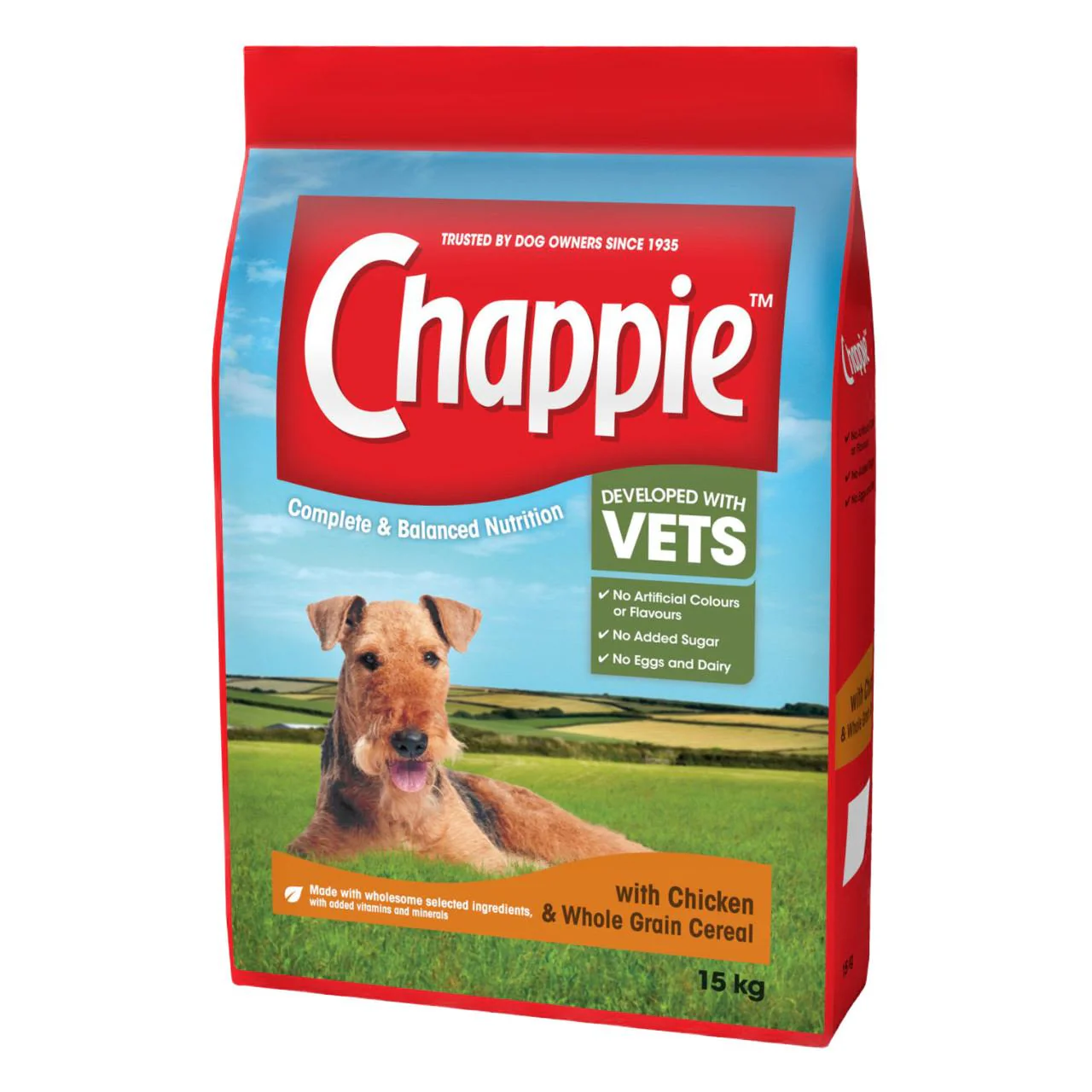 Chappie Complete Adult Dry Dog Food Chicken & Wholegrain Cereal - Image 3