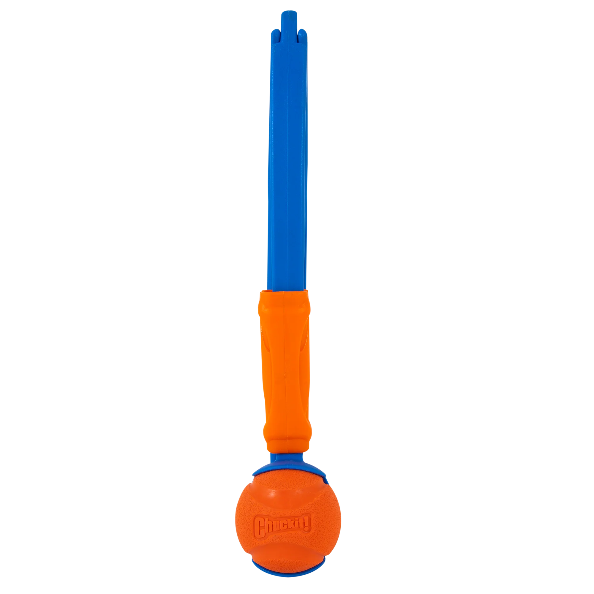 Chuckit! Fetch & Fold Launcher Blue and Orange Dog Toy - Image 4