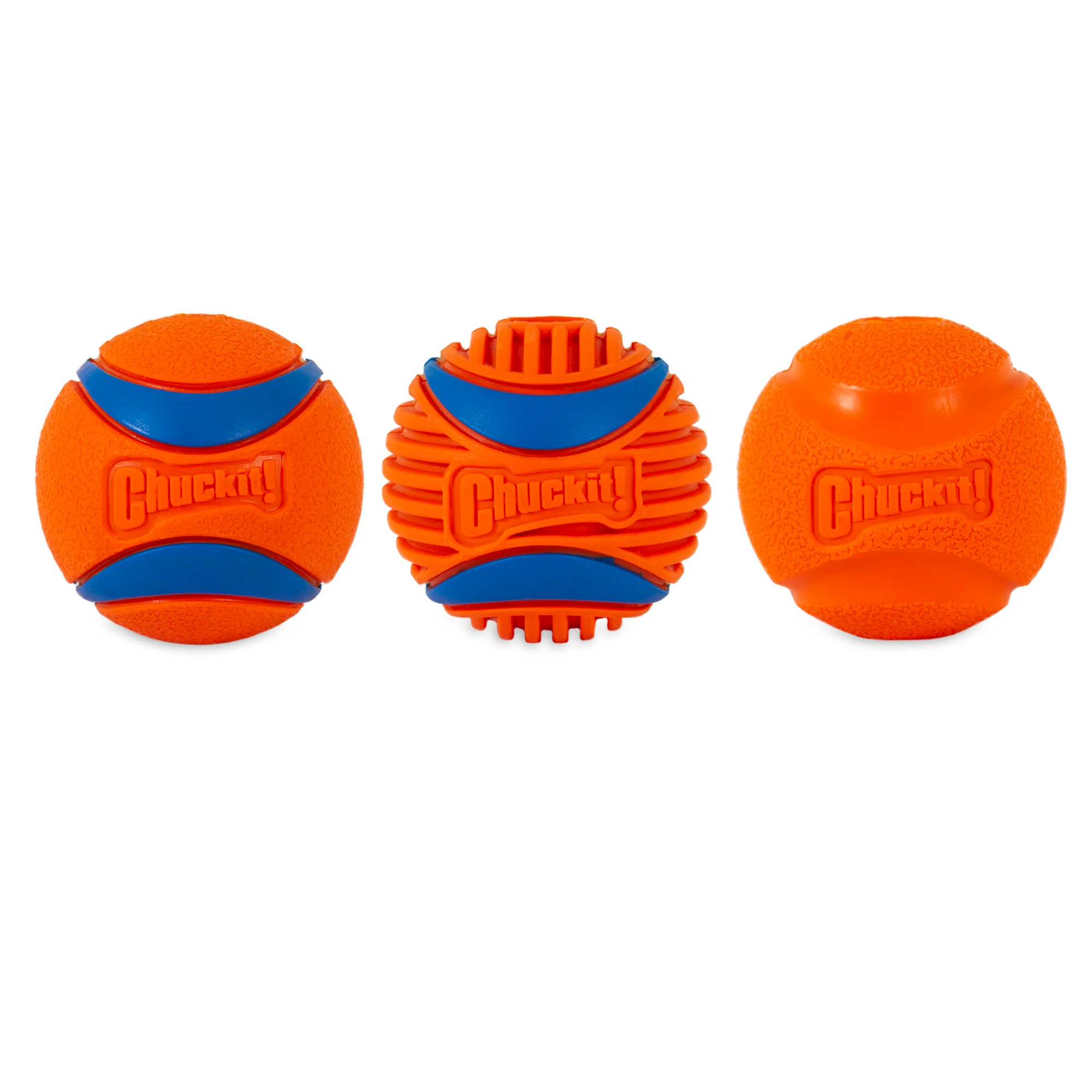Chuckit! Fetch Medley Gen 3 Medium Orange Ball Dog Toy - Image 3