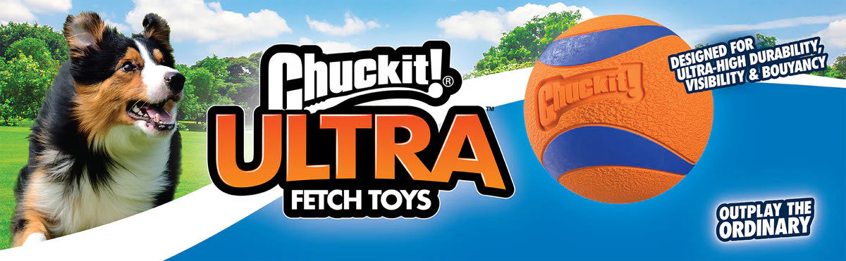 Chuckit! Fetch Medley Gen 3 Medium Orange Ball Dog Toy - Image 6