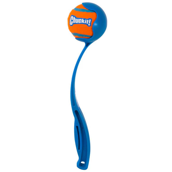 Chuckit! Sport 12 Pocket Ball Launcher Blue and Orange Medium Dog Toy - Image 2