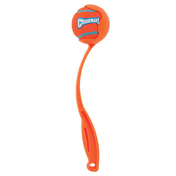 Chuckit! Sport 12 Pocket Ball Launcher Blue and Orange Medium Dog Toy - Image 3