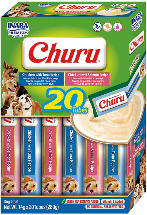 Ciao Churu 20 Pack Dog Treat - Chicken with Seafoods Variety