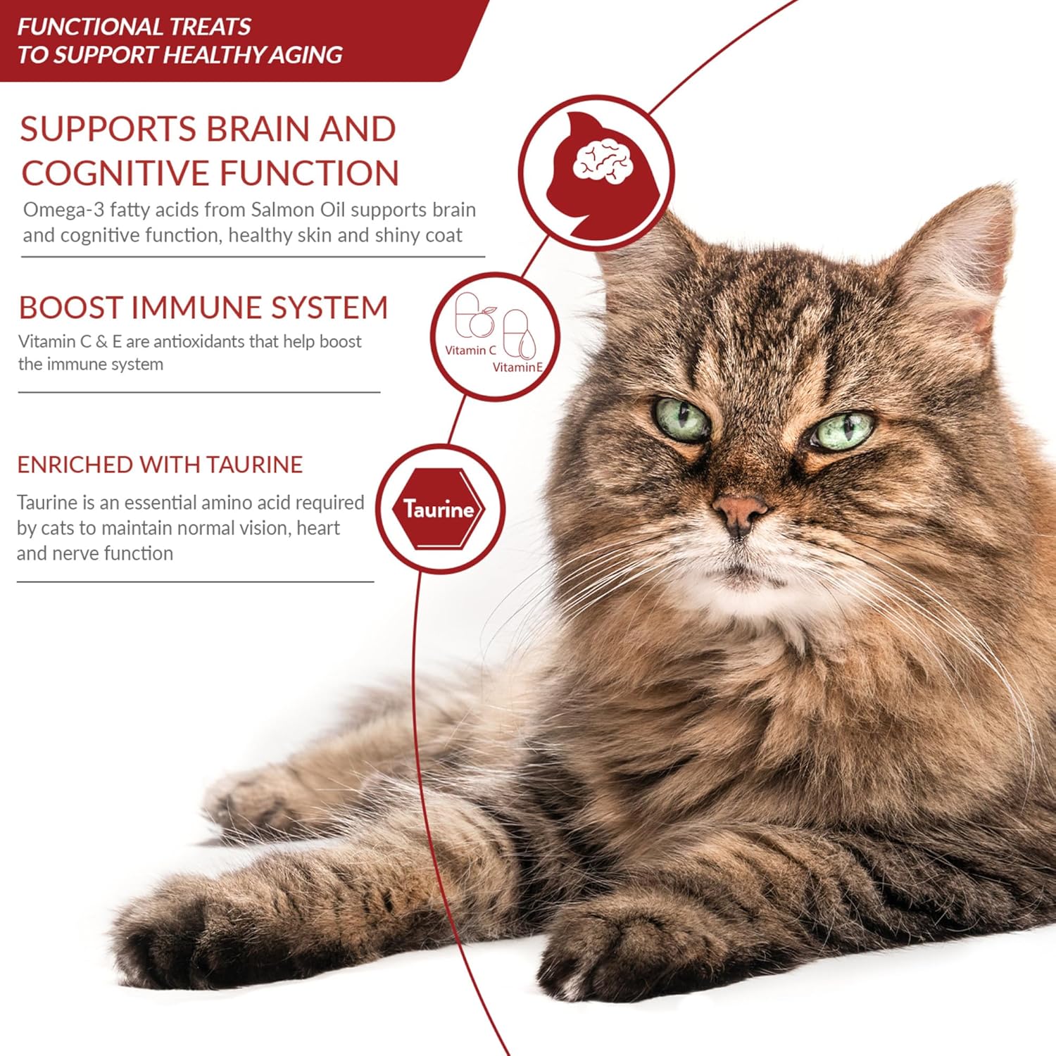 Ciao Churu 4 Pack Senior Cat Treat - Tuna with Salmon Recipe - Image 2