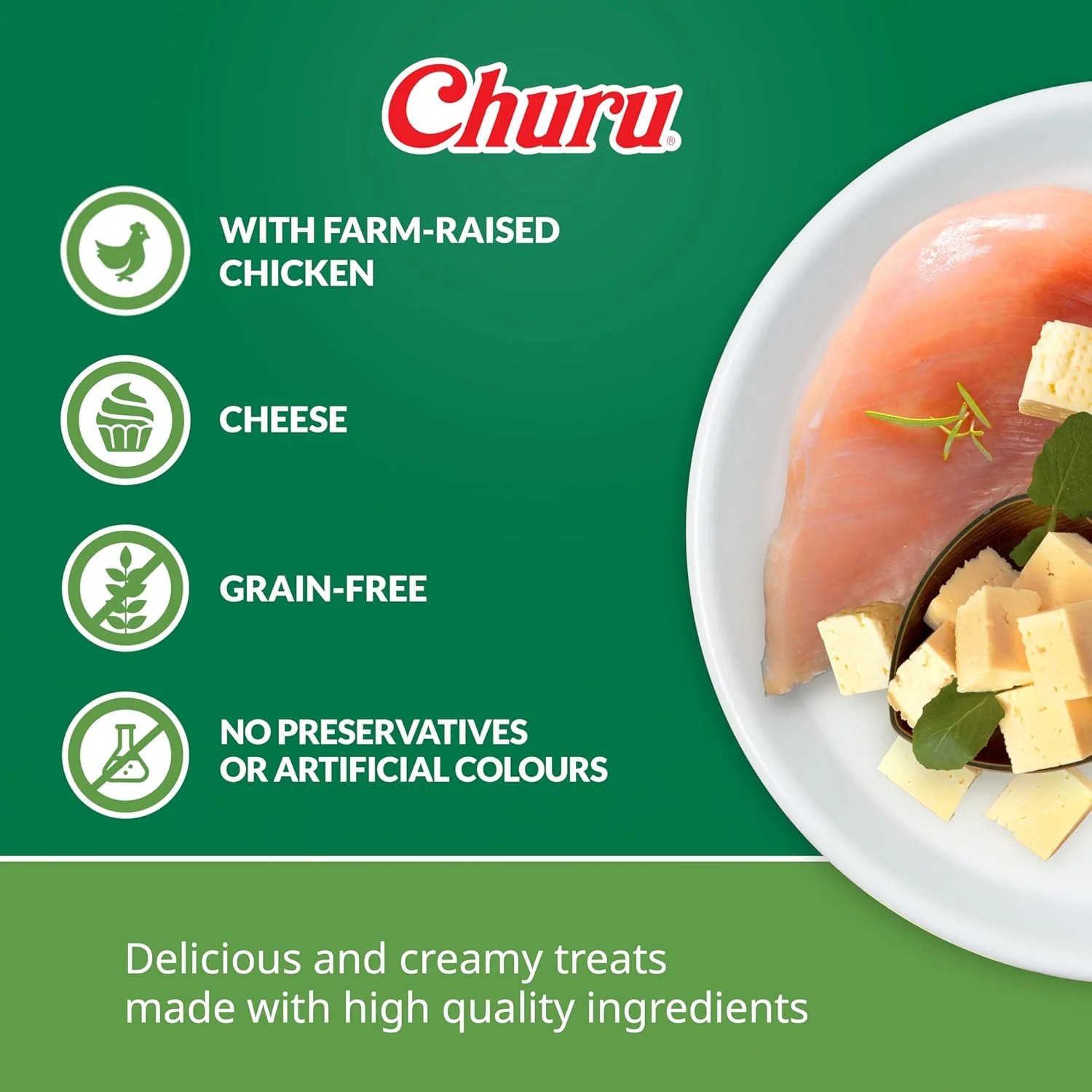 Ciao Churu Dog Treat - Chicken with Cheese Recipe - Image 4