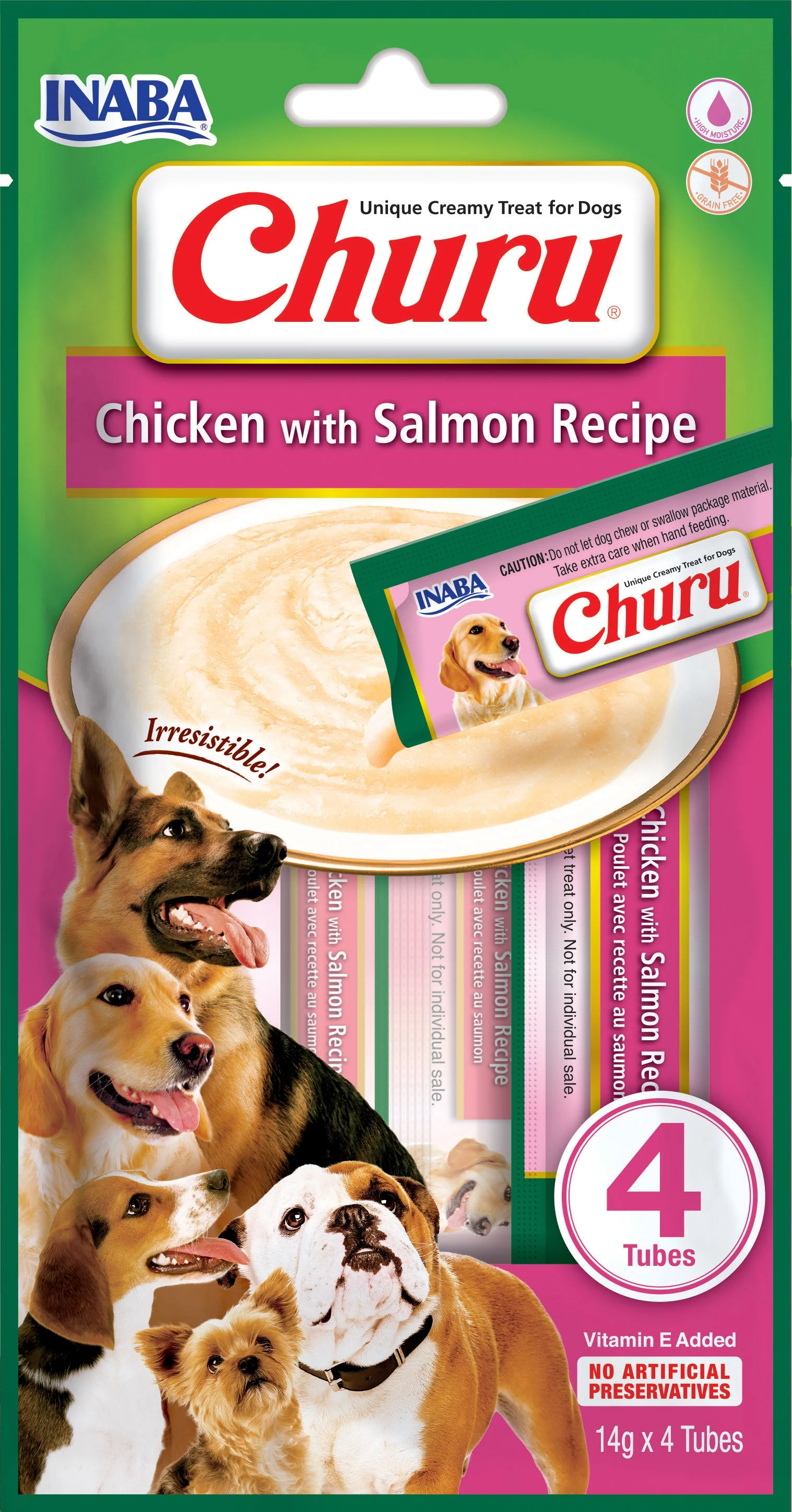 Ciao Churu Dog Treat - Chicken with Salmon Recipe