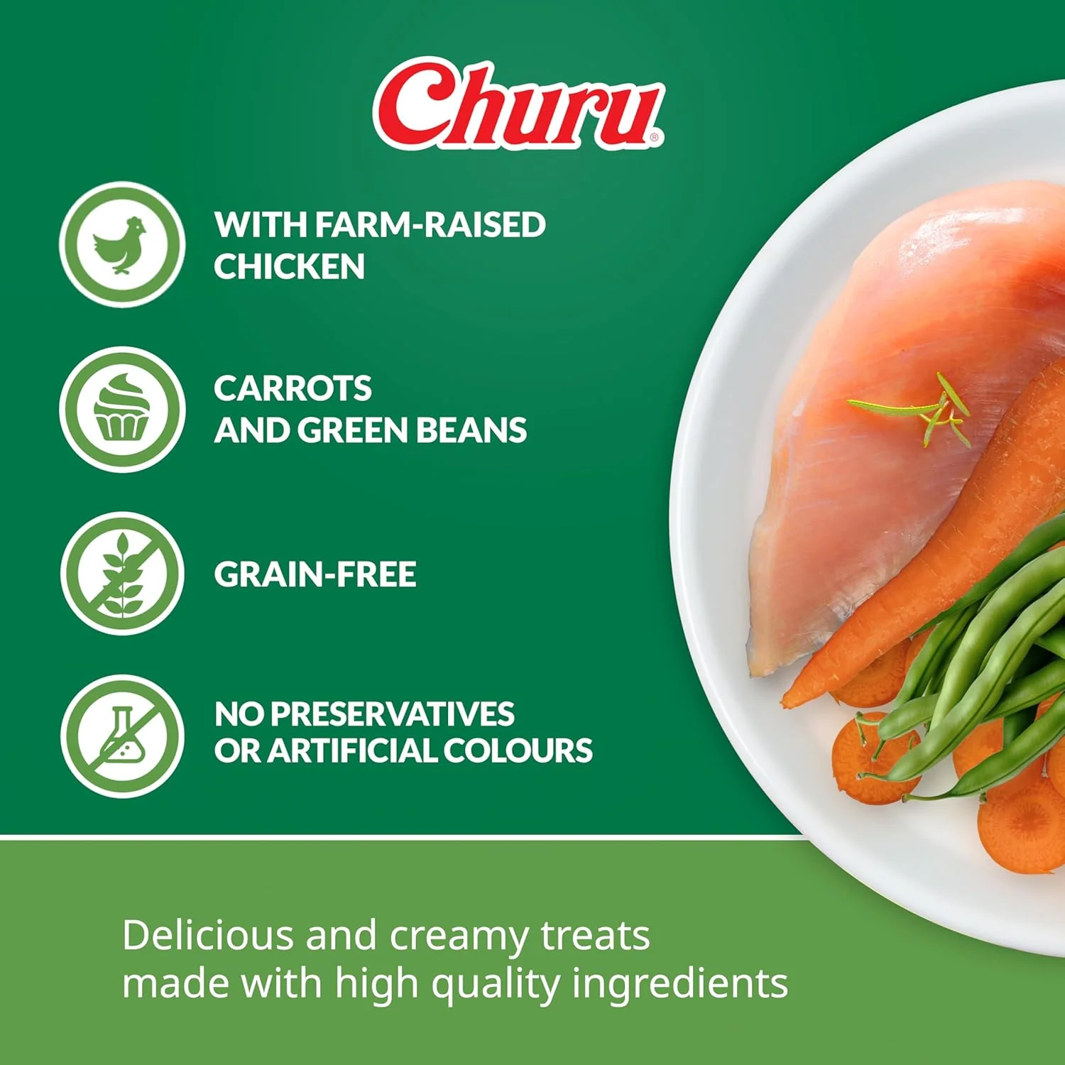 Ciao Churu Dog Treat - Chicken with Vegetables Recipe - Image 4