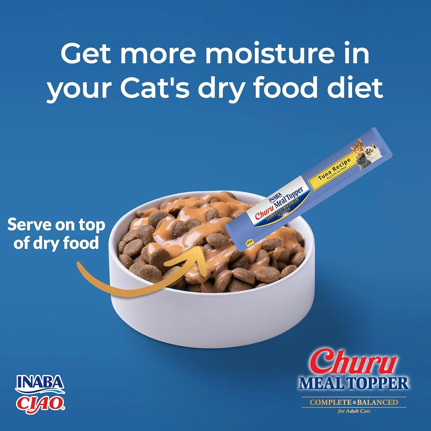 Ciao Churu Meal Topper for Adult Cats - Tuna Recipe - Image 3