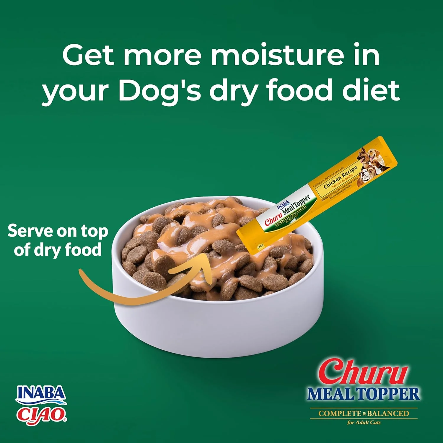 Ciao Churu Meal Topper for Adult Dogs - Chicken Recipe - Image 3