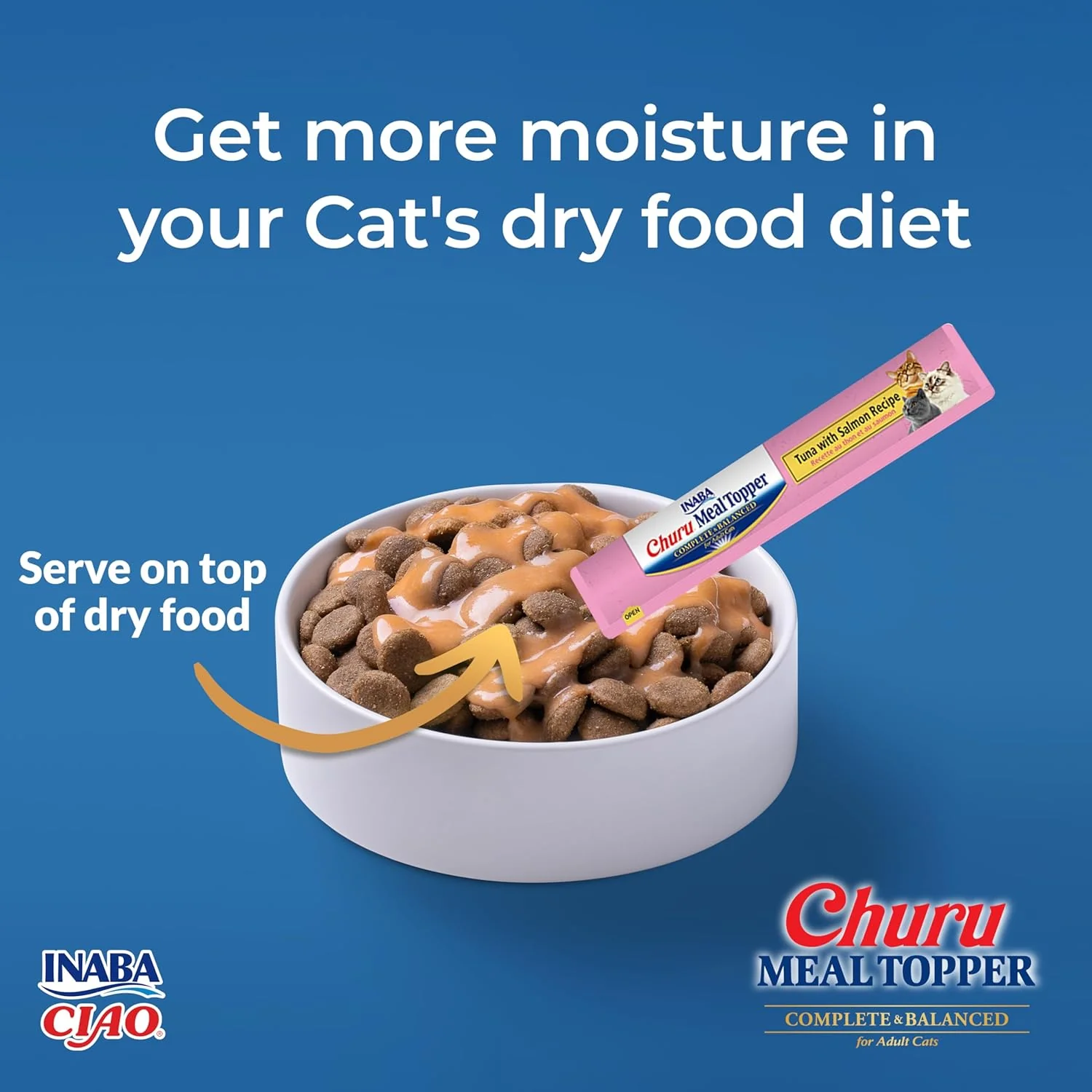 Ciao Churu Meal Topper for Adult Dogs - Chicken with Salmon Recipe - Image 3