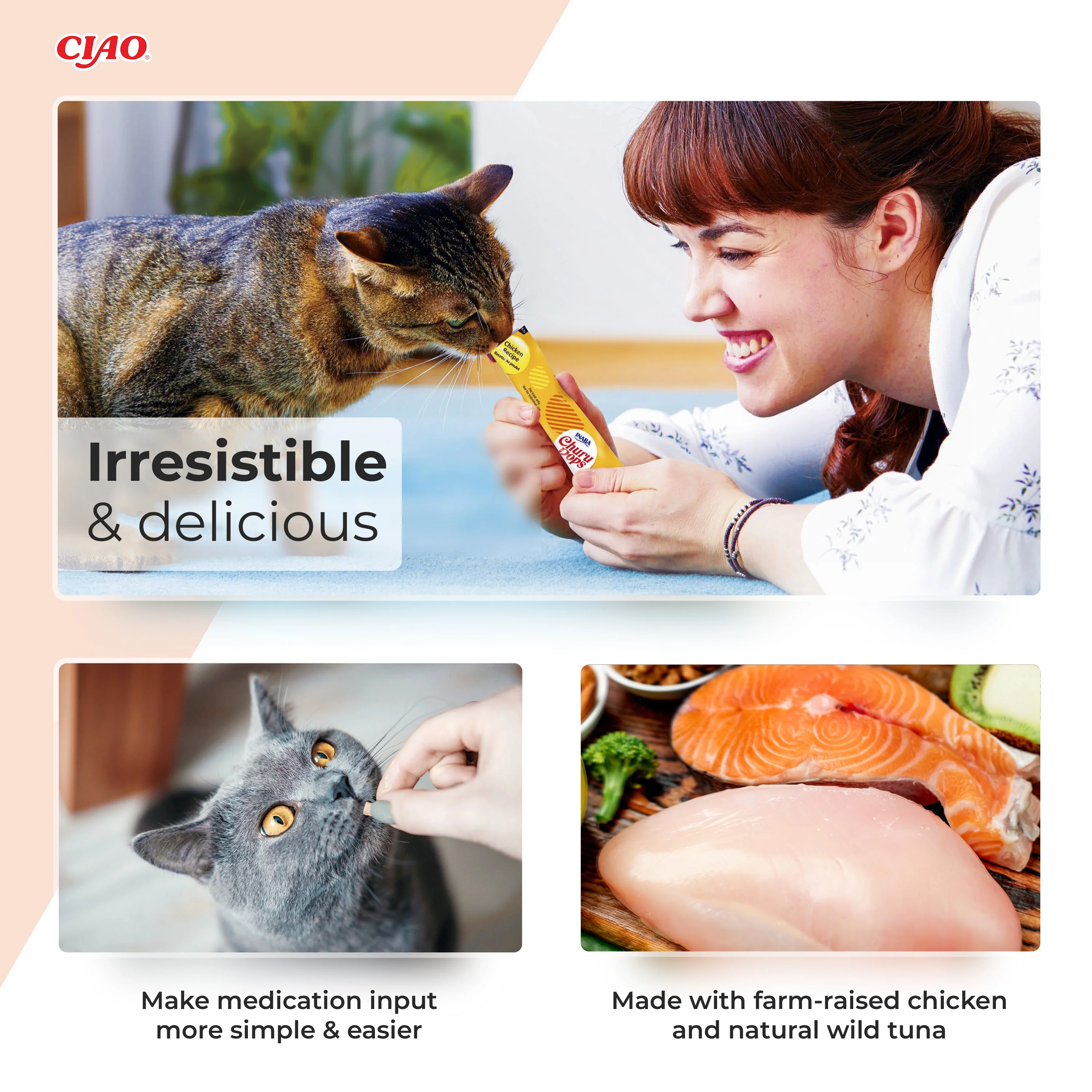 Ciao Churu Pops 4 Pack Cat Treat - Chicken Recipe - Image 3