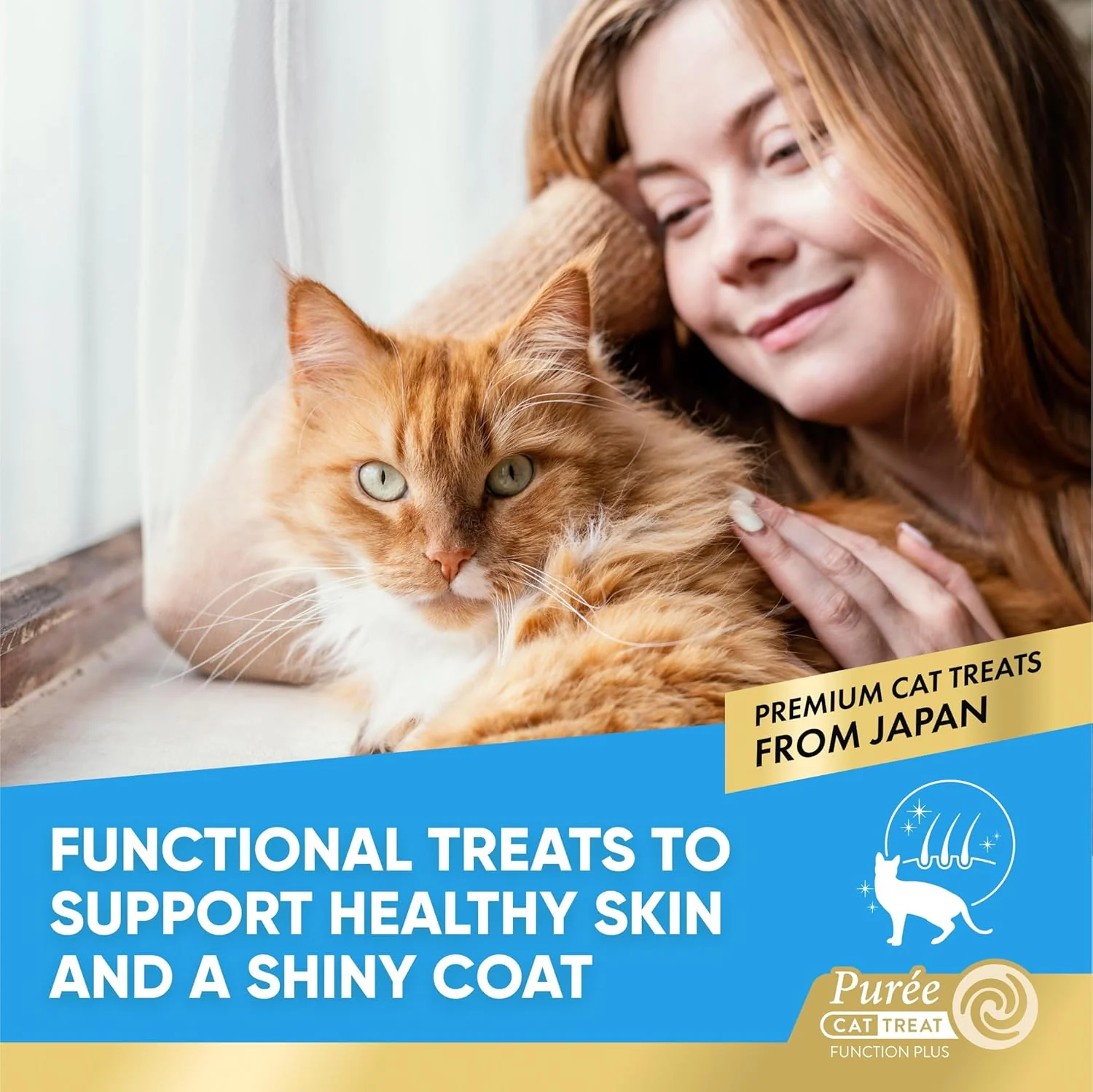 Ciao Churu Skin & Coat 20 Pack Cat Treat - Tuna Variety - Image 2