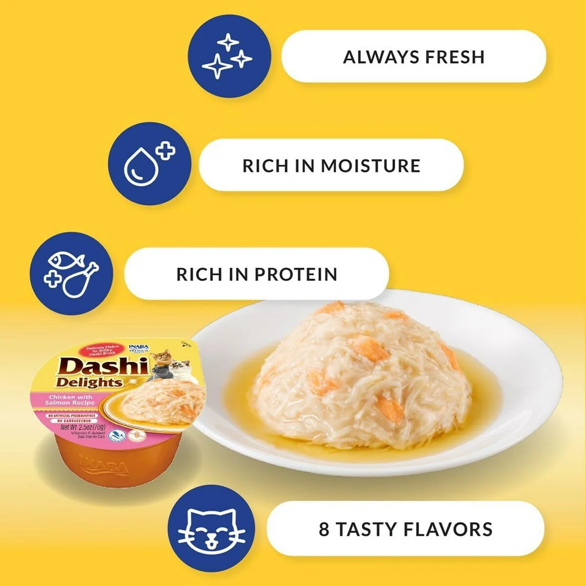 Ciao Dashi Delights Wet Cat Food - Chicken with Tuna & Scallop Recipe - Image 3