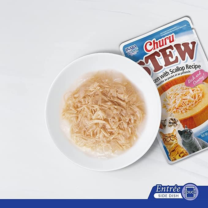 Ciao Stew Wet Cat Food - Chicken with Salmon Recipe - Image 2