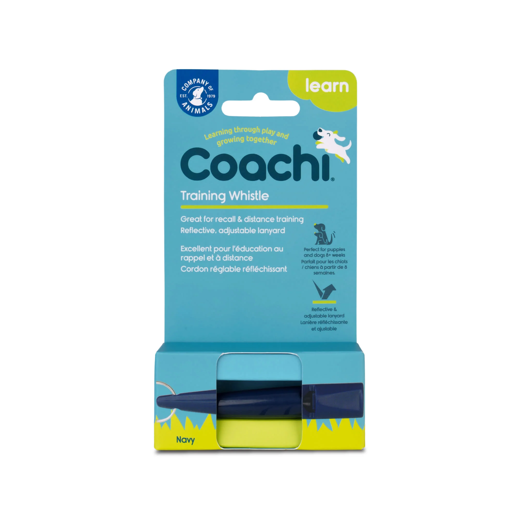 Coachi Training Whistle for Dogs - Navy - Image 3