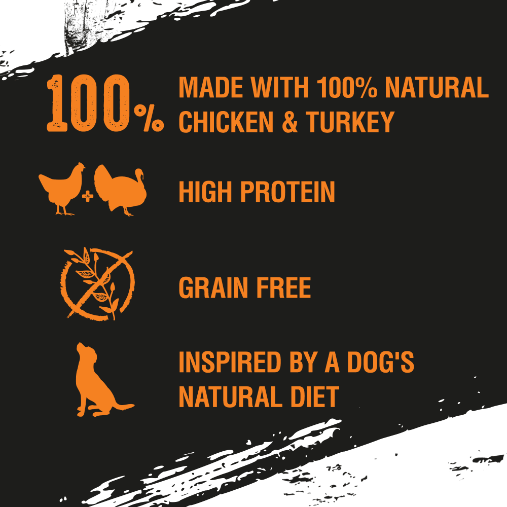 Crave Grain Free Adult Wet Dog Food - Chicken & Turkey in Loaf - Image 3