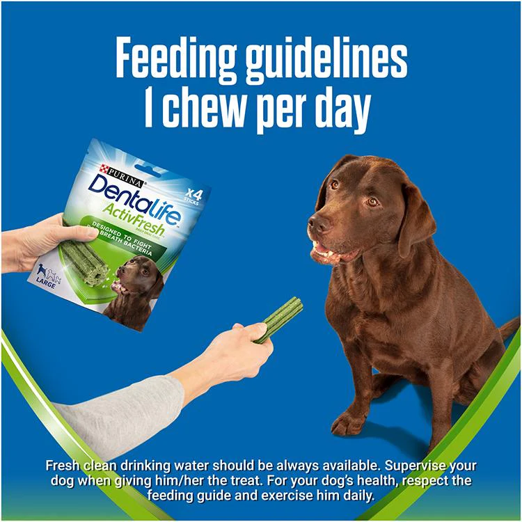 Dentalife ActivFresh Dental Chew Large Dog Treats - Image 10