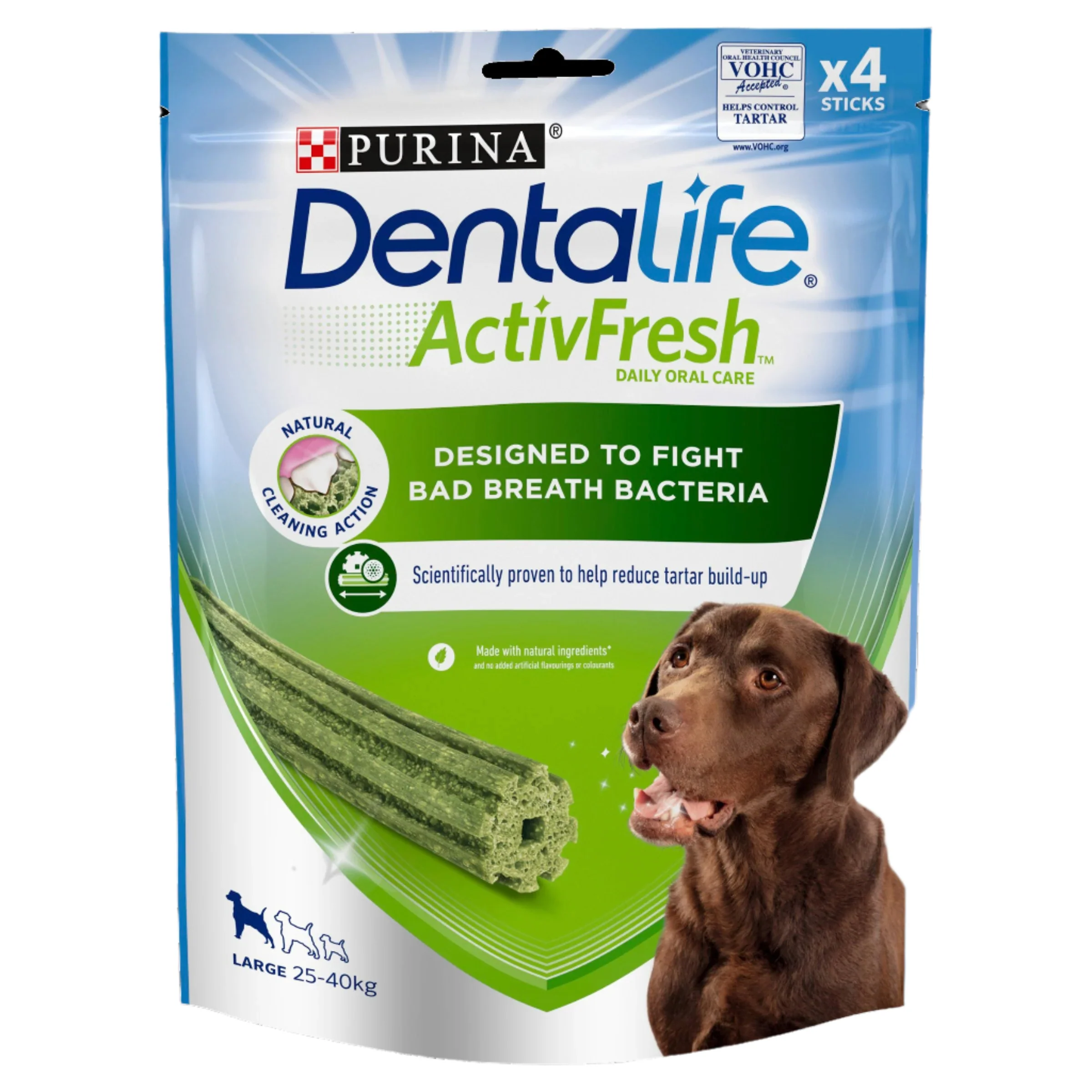 Dentalife ActivFresh Dental Chew Large Dog Treats - Image 2