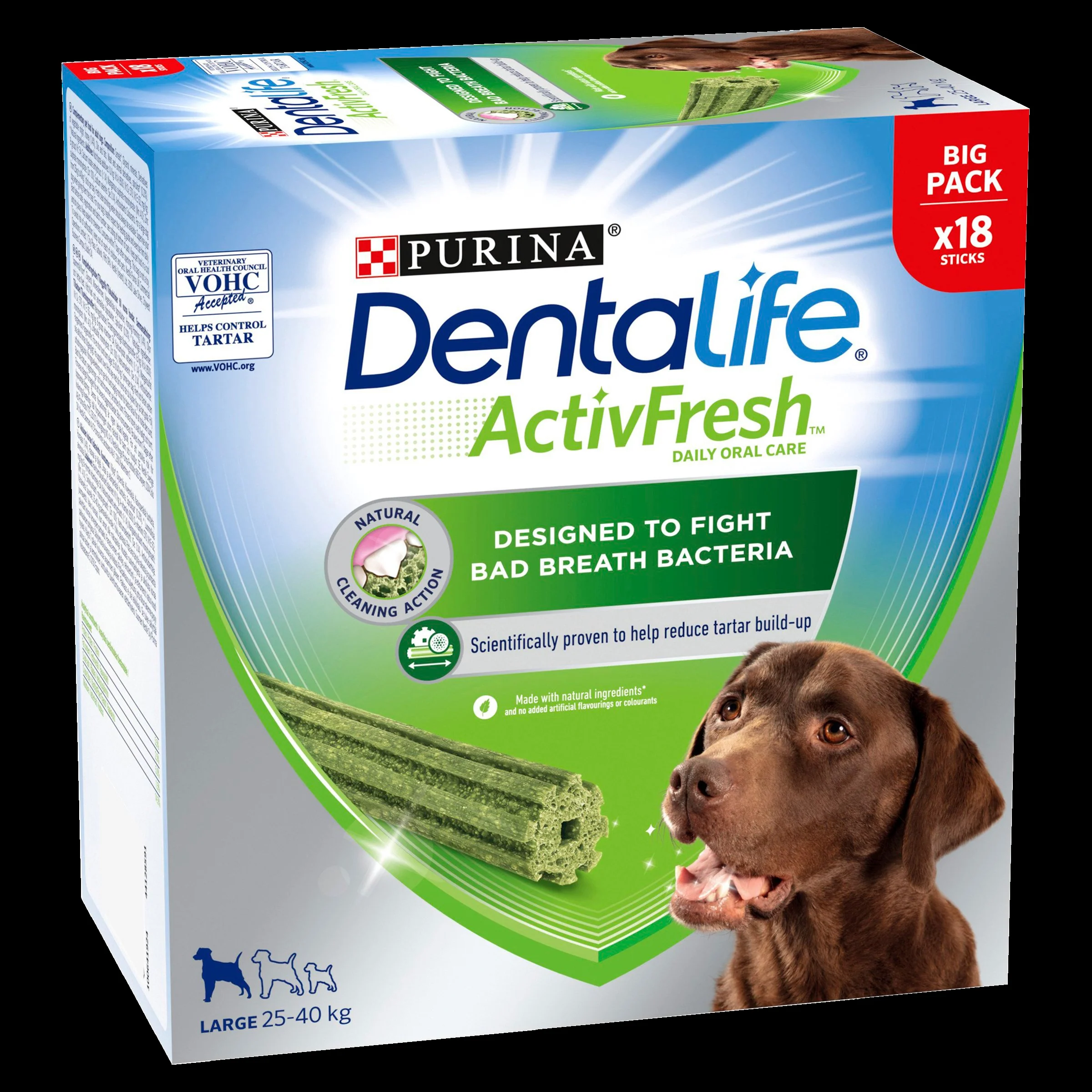 Dentalife ActivFresh Dental Chew Large Dog Treats - Image 4