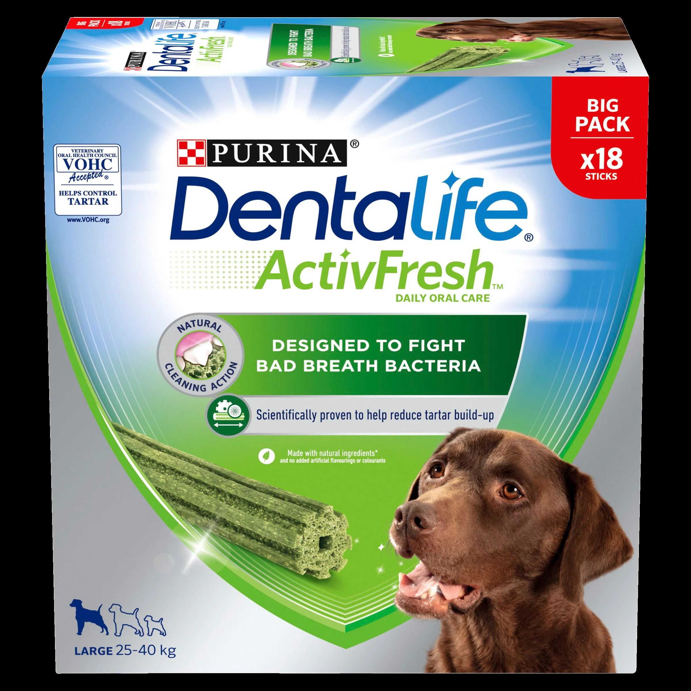 Dentalife ActivFresh Dental Chew Large Dog Treats - Image 5