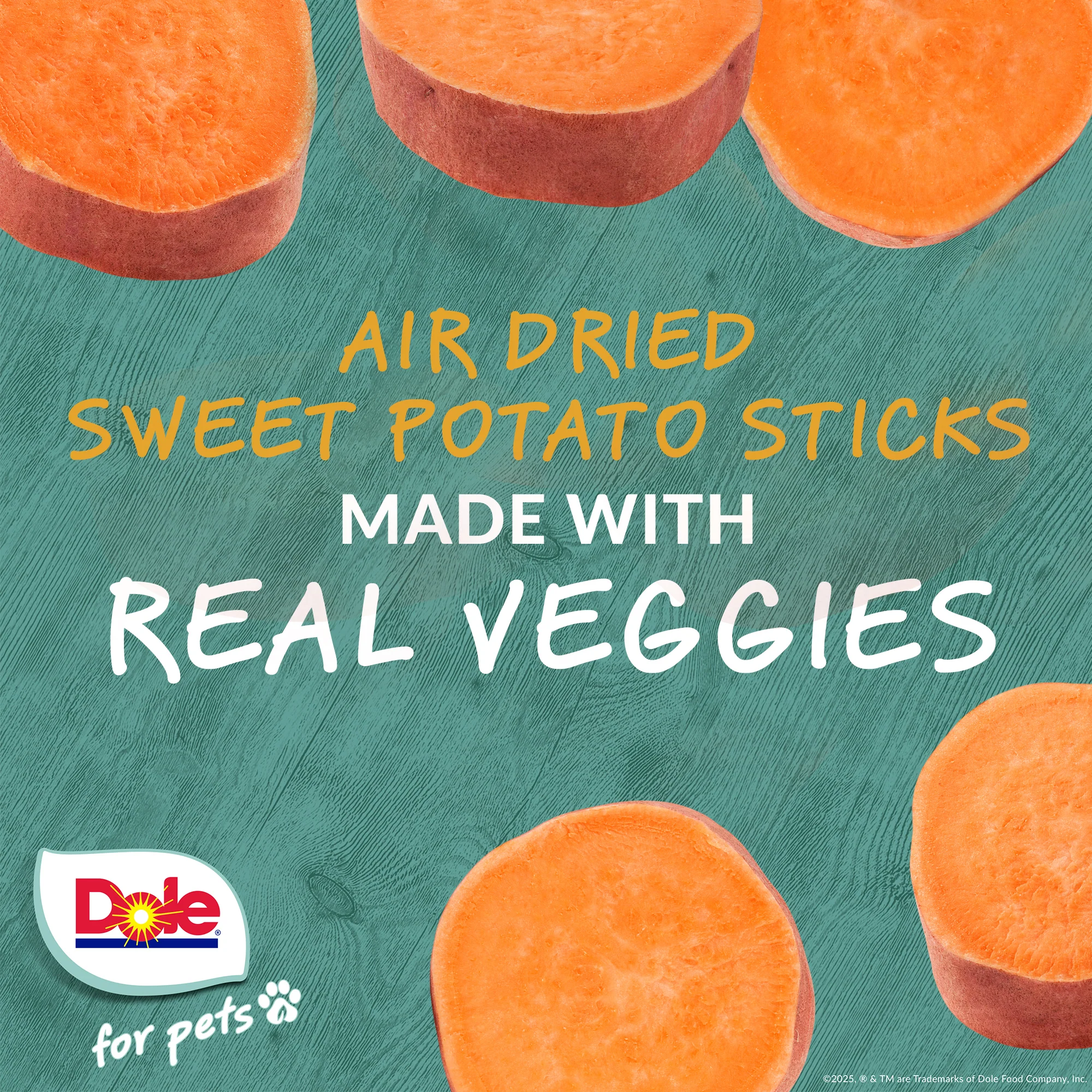 Dole Air Dried Sweet Potato Dog Sticks - Image 4