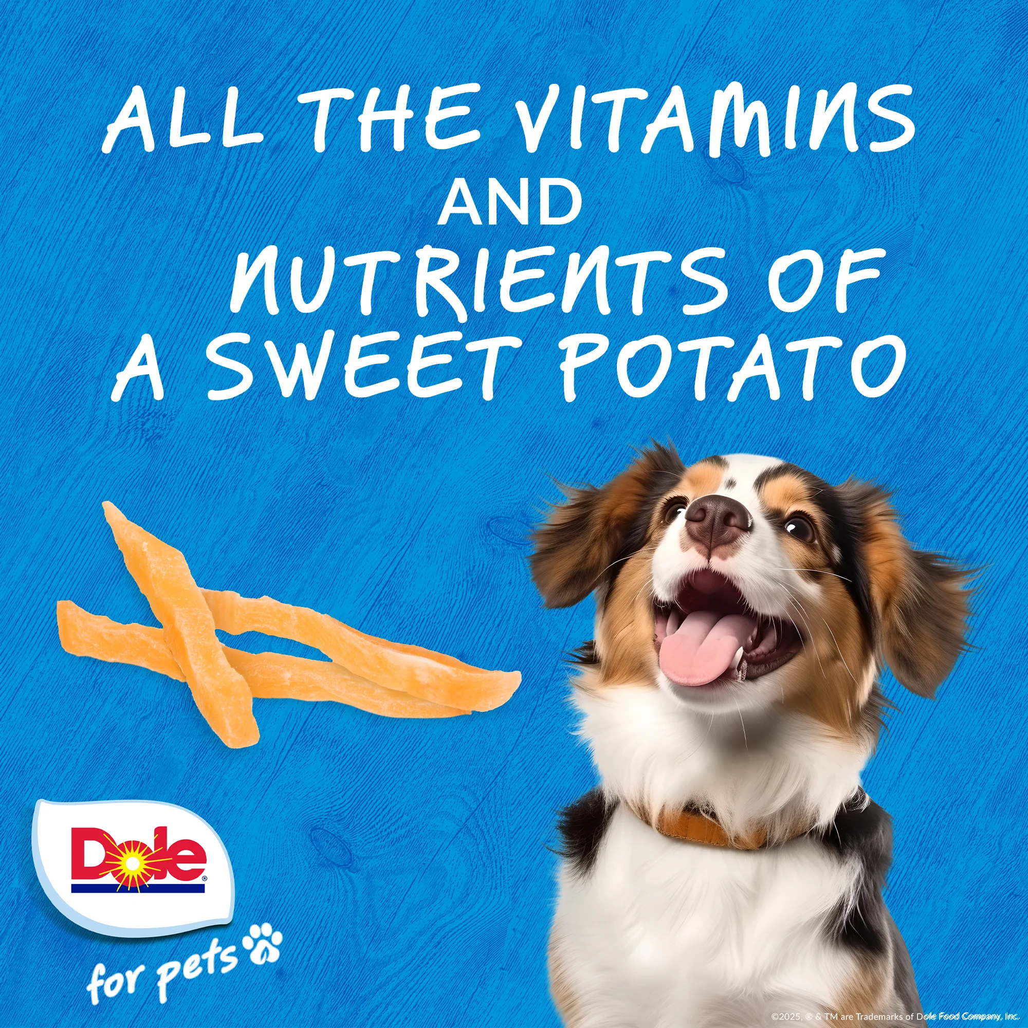 Dole Air Dried Sweet Potato Dog Sticks - Image 5