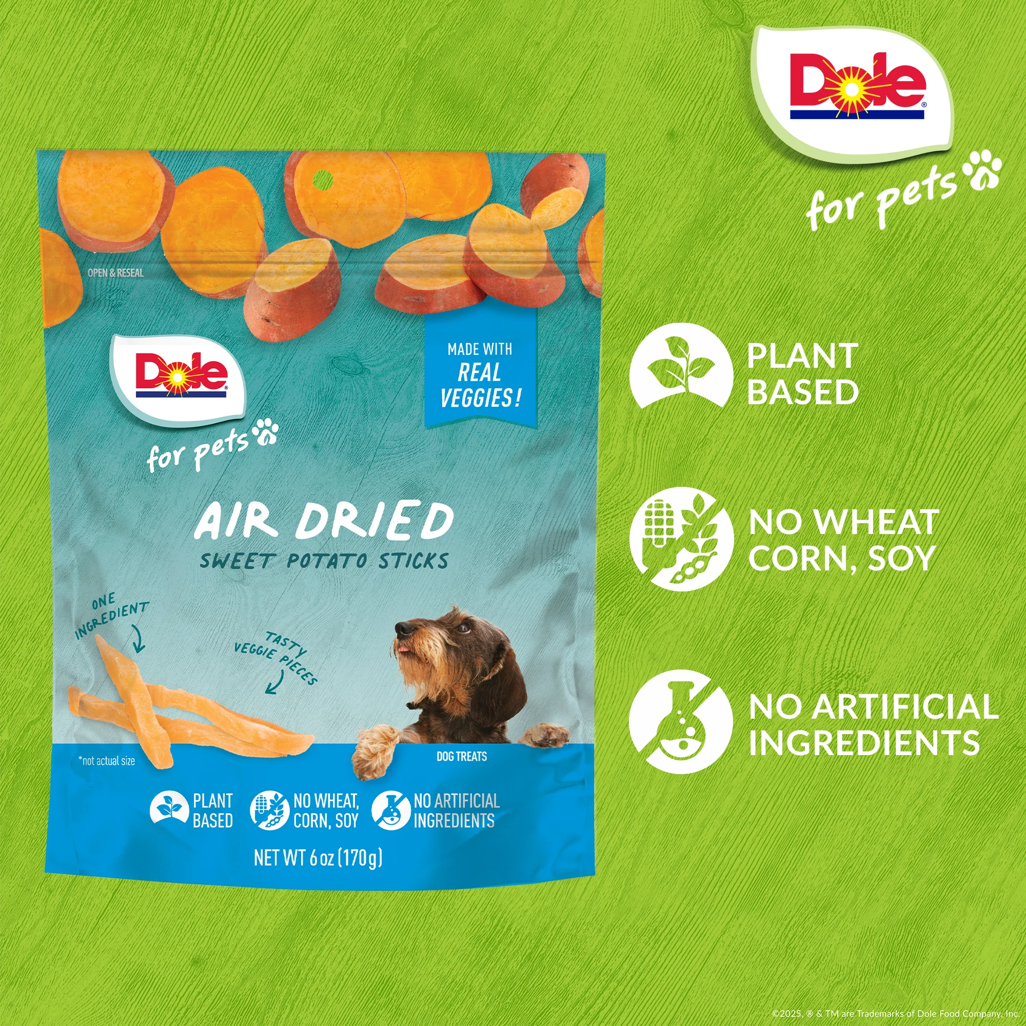 Dole Air Dried Sweet Potato Dog Sticks - Image 6