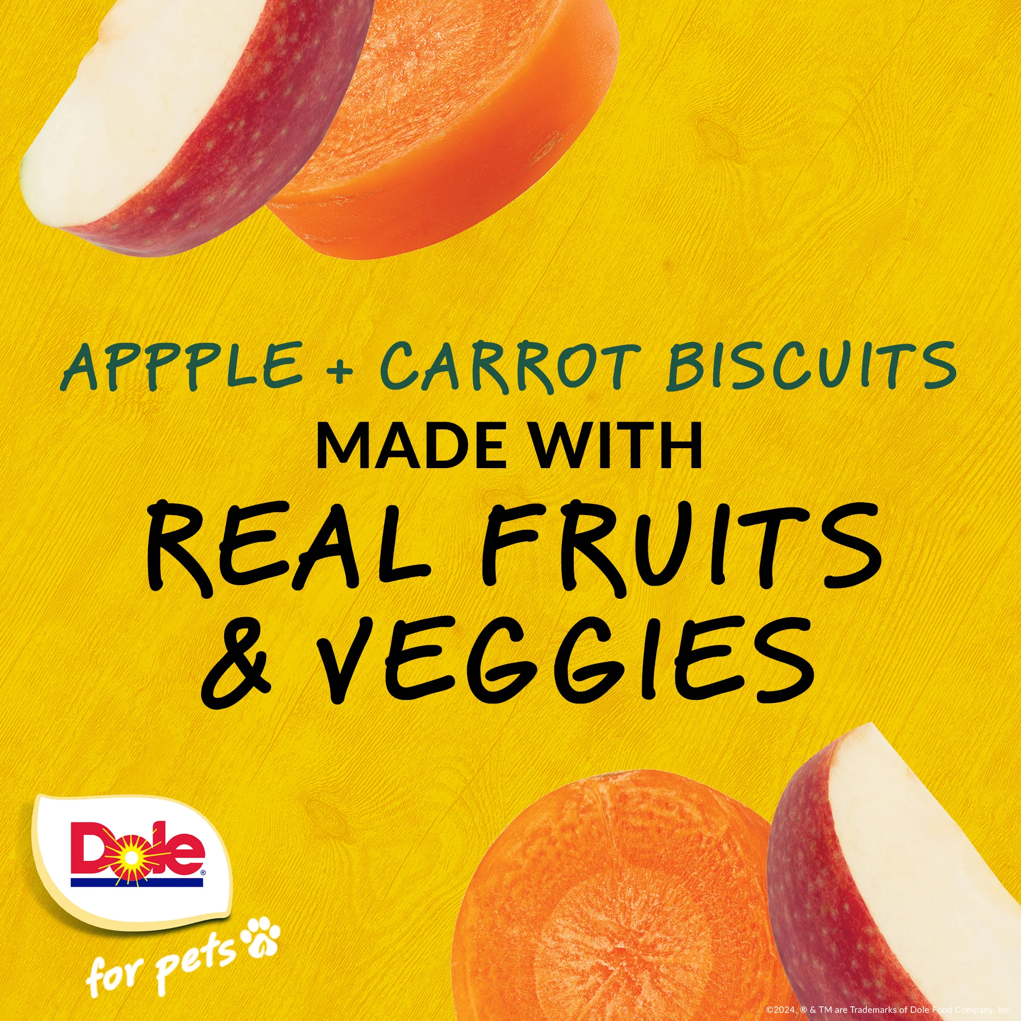 Dole Apple & Carrot Dog Biscuits - Image 4