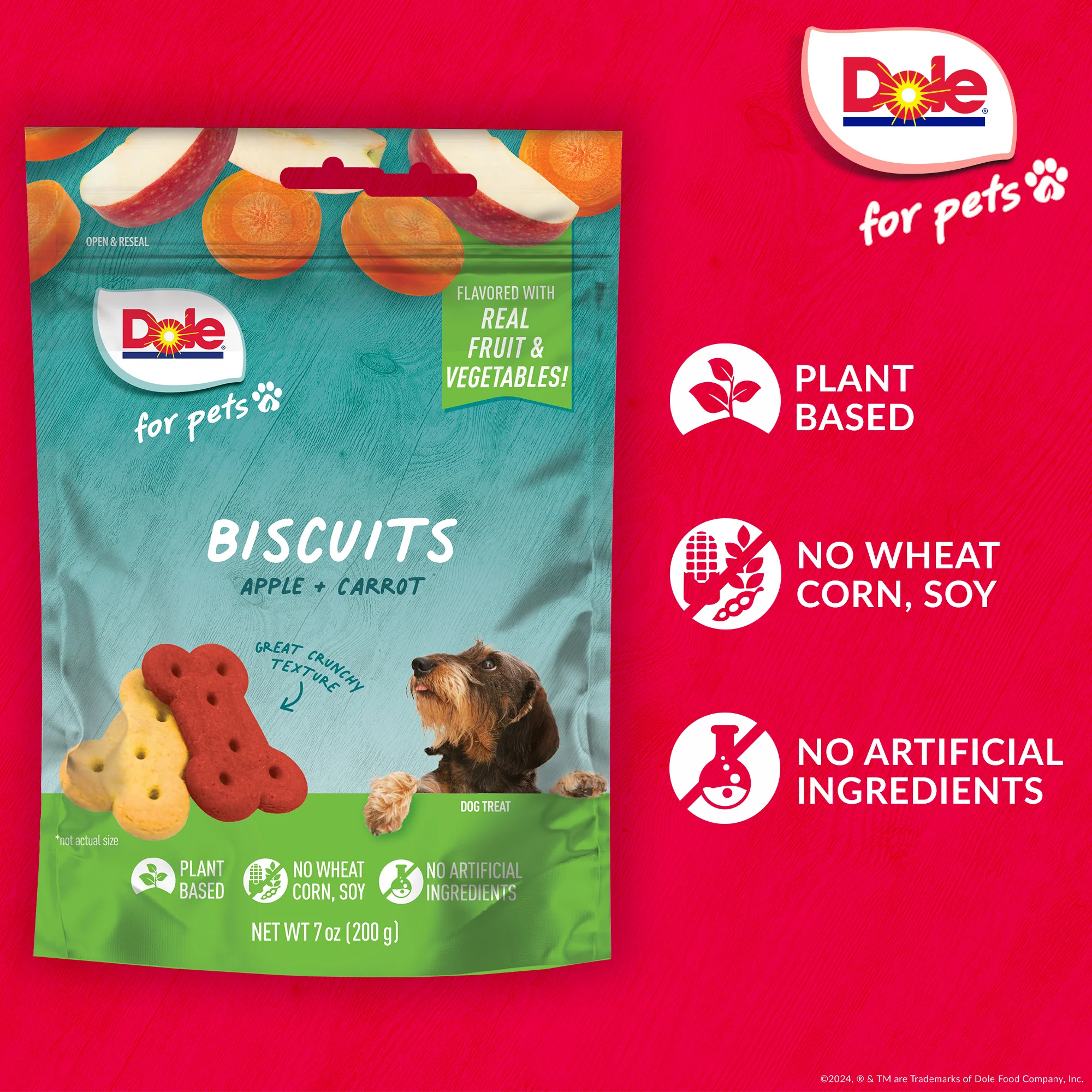 Dole Apple & Carrot Dog Biscuits - Image 6