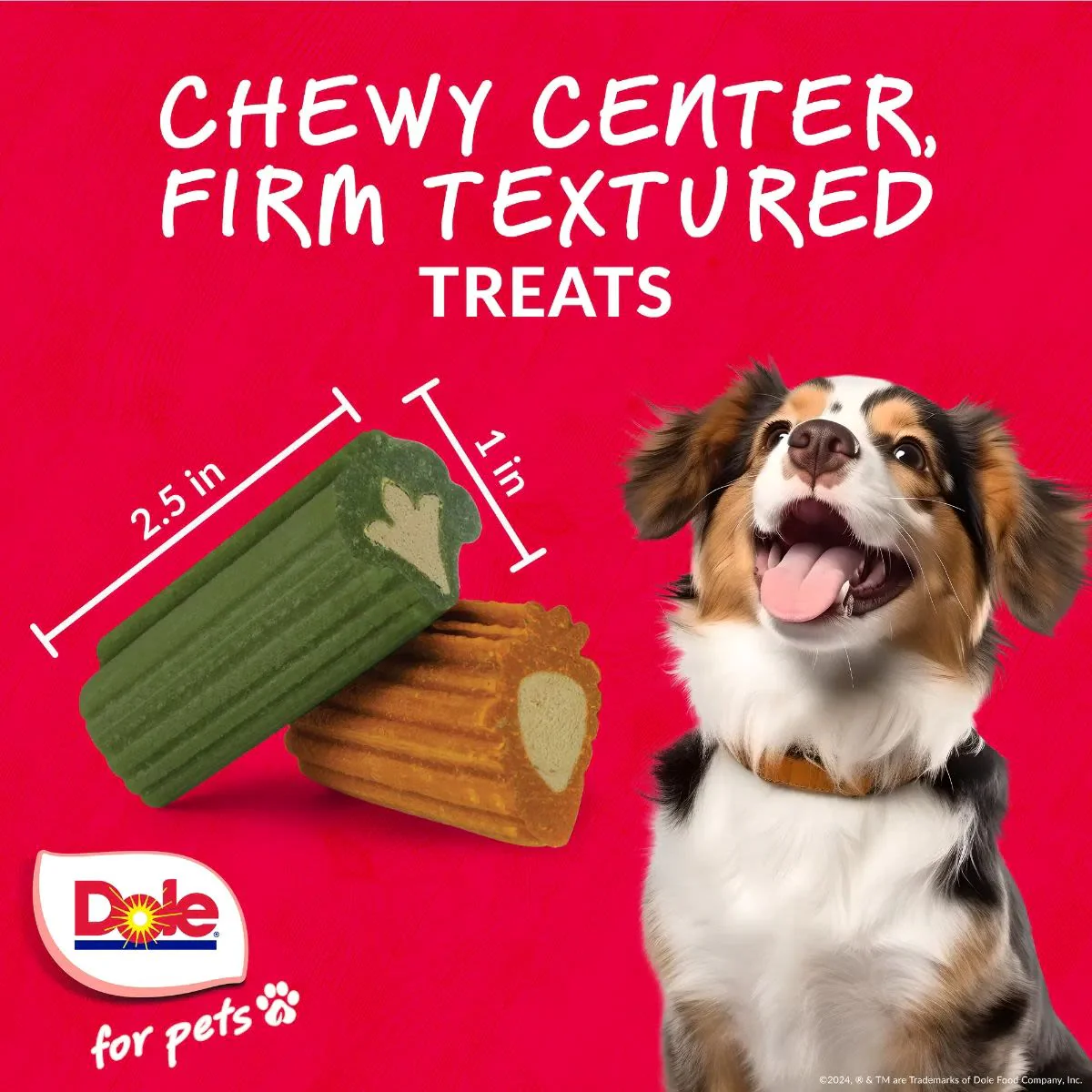 Dole Broccoli & Carrot Dog Chews - Image 5