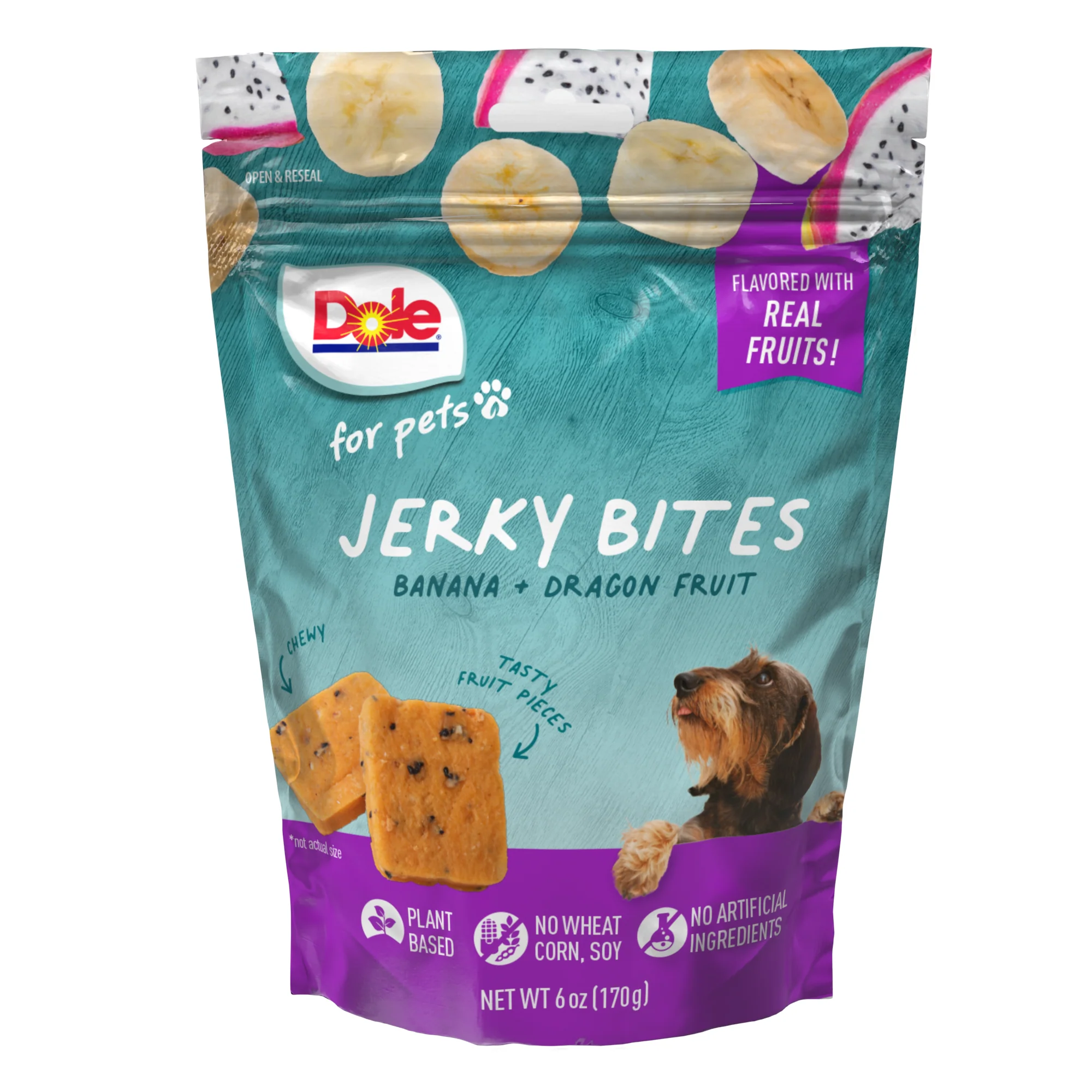 Dole Plant Based Banana & Dragonfruit Dog Jerky - Image 2