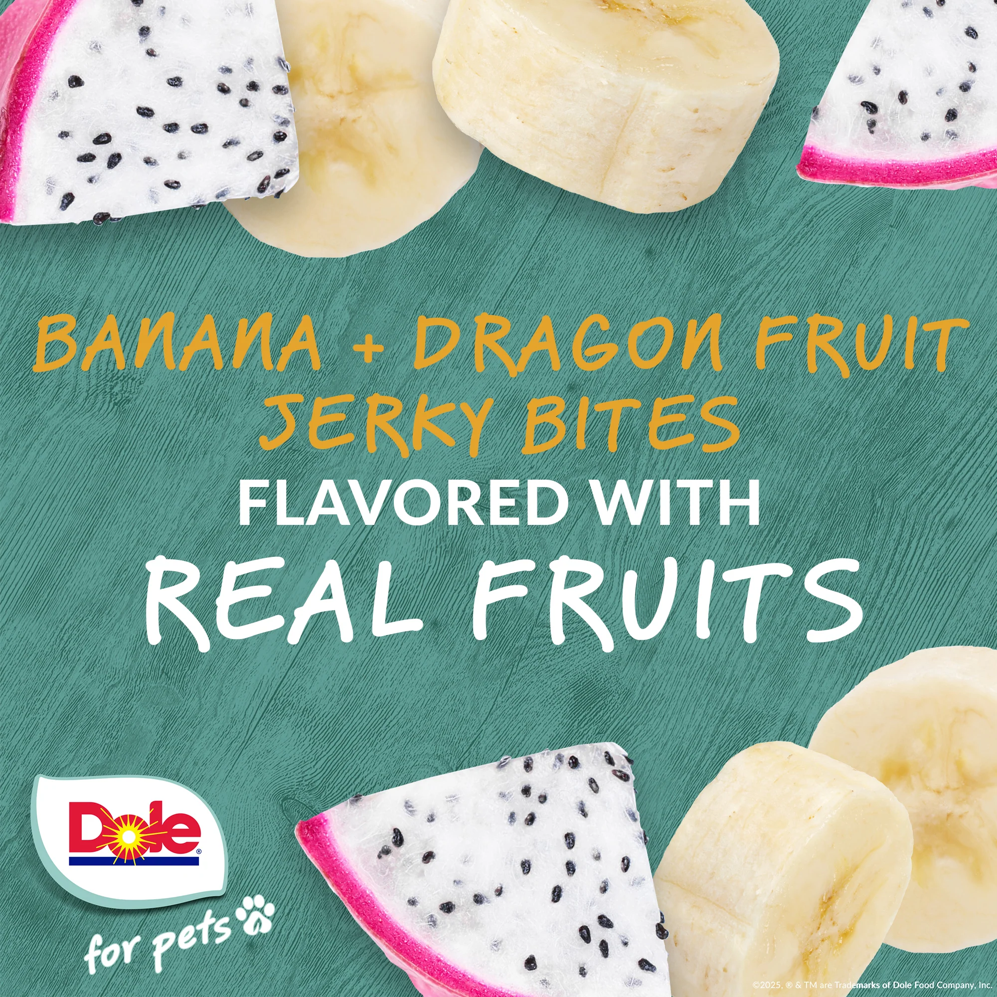 Dole Plant Based Banana & Dragonfruit Dog Jerky - Image 4