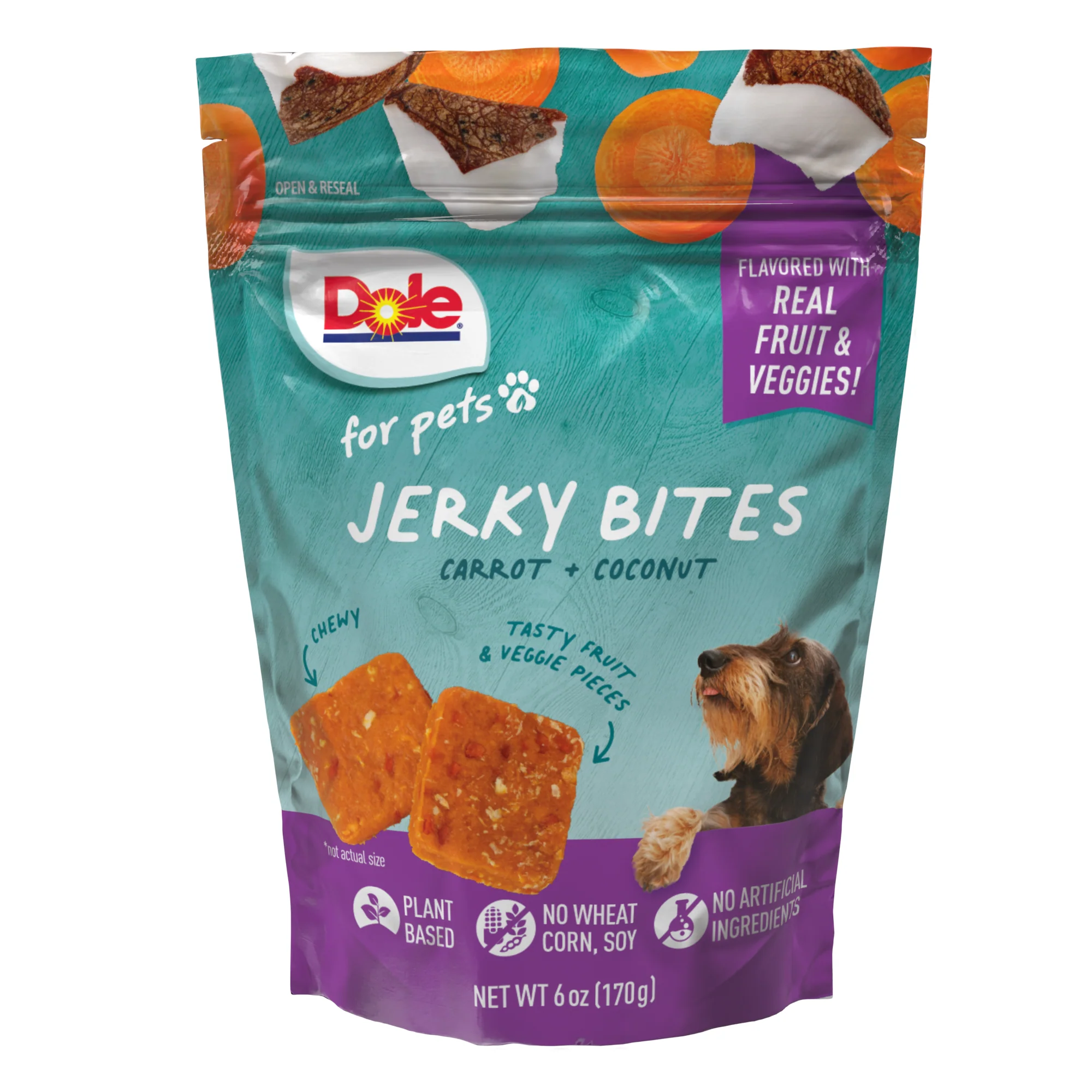 Dole Plant Based Carrot & Coconut Dog Jerky - Image 2