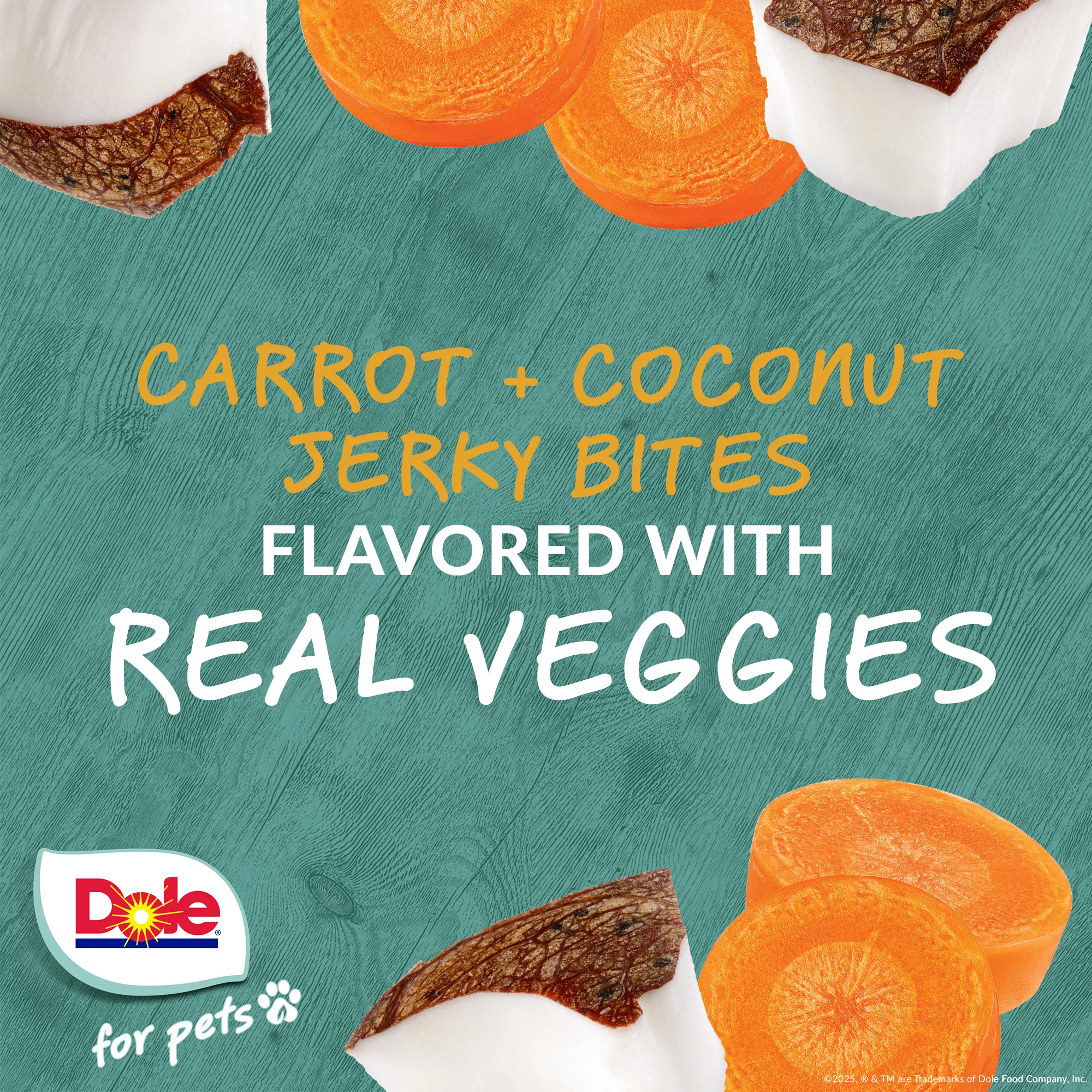Dole Plant Based Carrot & Coconut Dog Jerky - Image 4