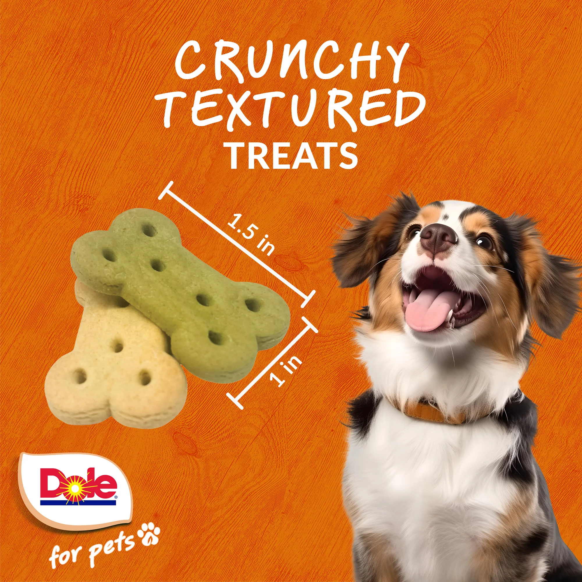 Dole Spinach & Pumpkin Dog Biscuits - Image 6