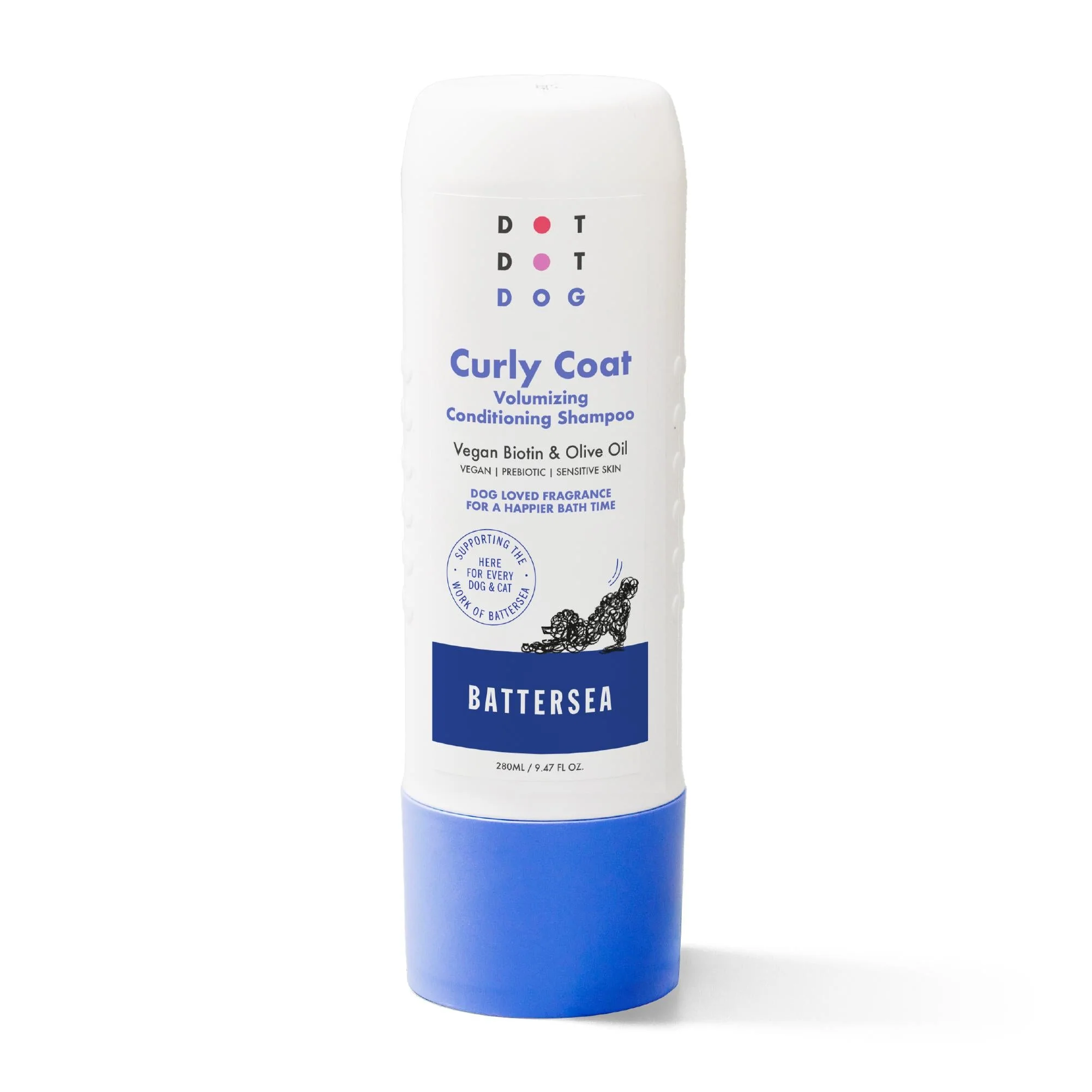 DotDotPet Battersea Curly Coat Conditioning Dog Shampoo